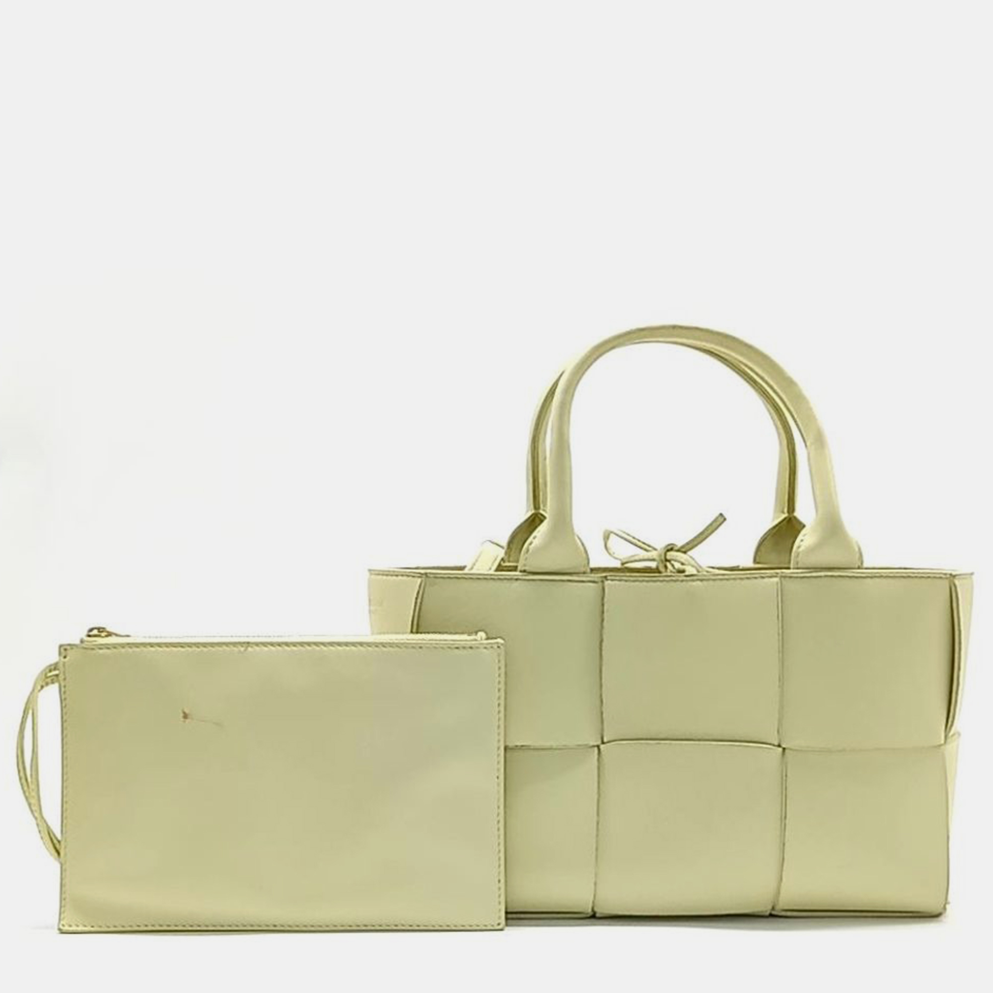 

Bottega Veneta Mini Arco Tote Bag, Green