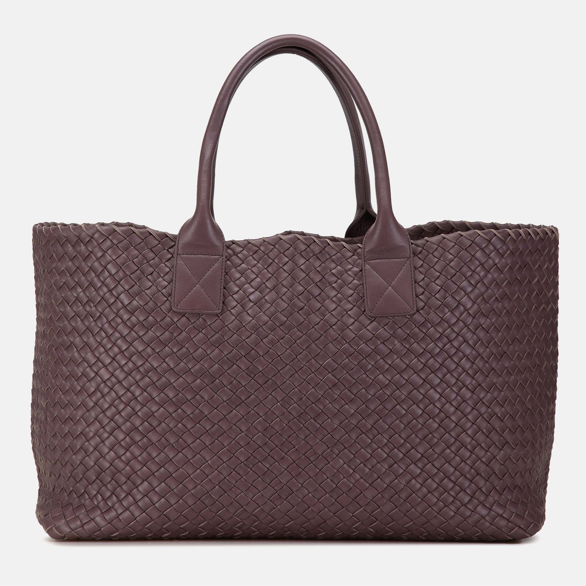 

Bottega Veneta Medium Intrecciato Cabat Tote, Purple