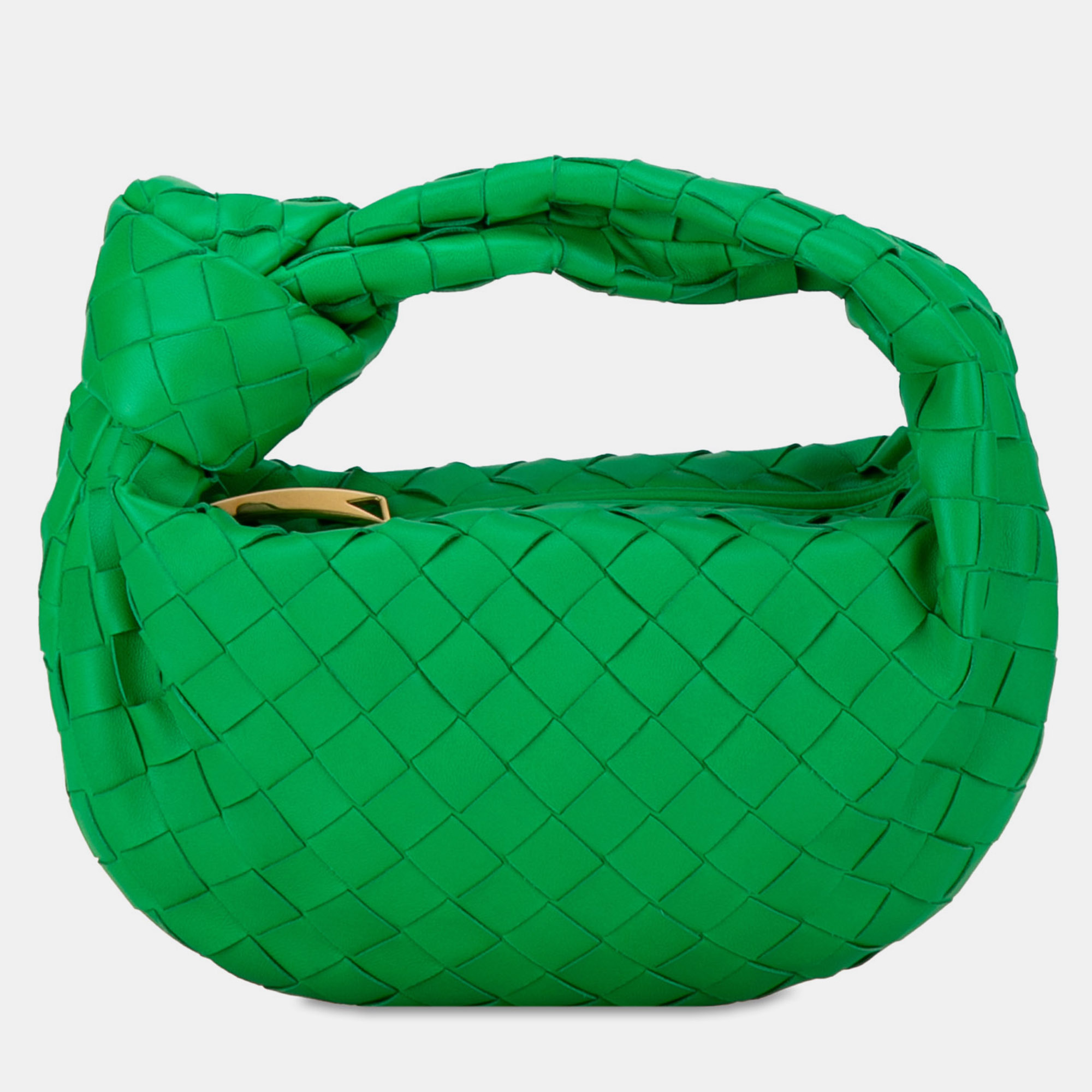 

Bottega Veneta Mini Intrecciato Jodie Bag, Green