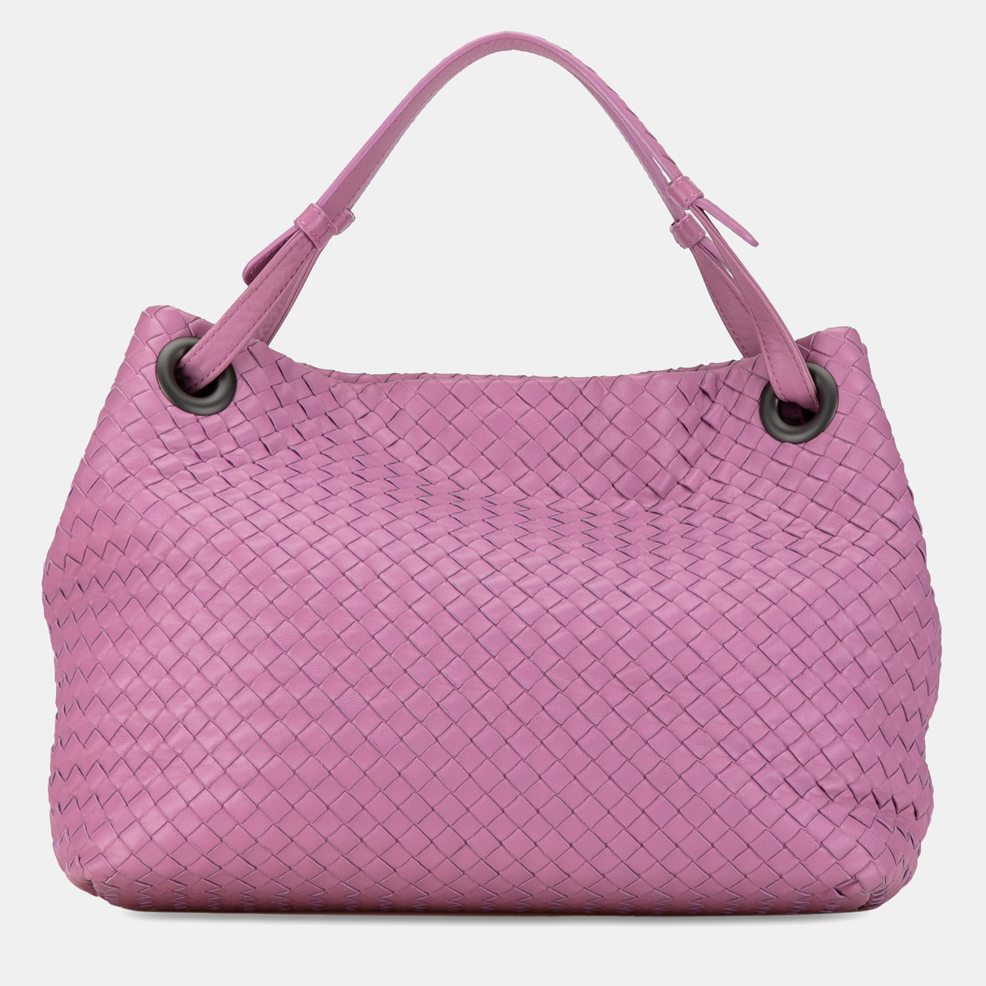 

Bottega Veneta Intrecciato Bella Tote, Purple