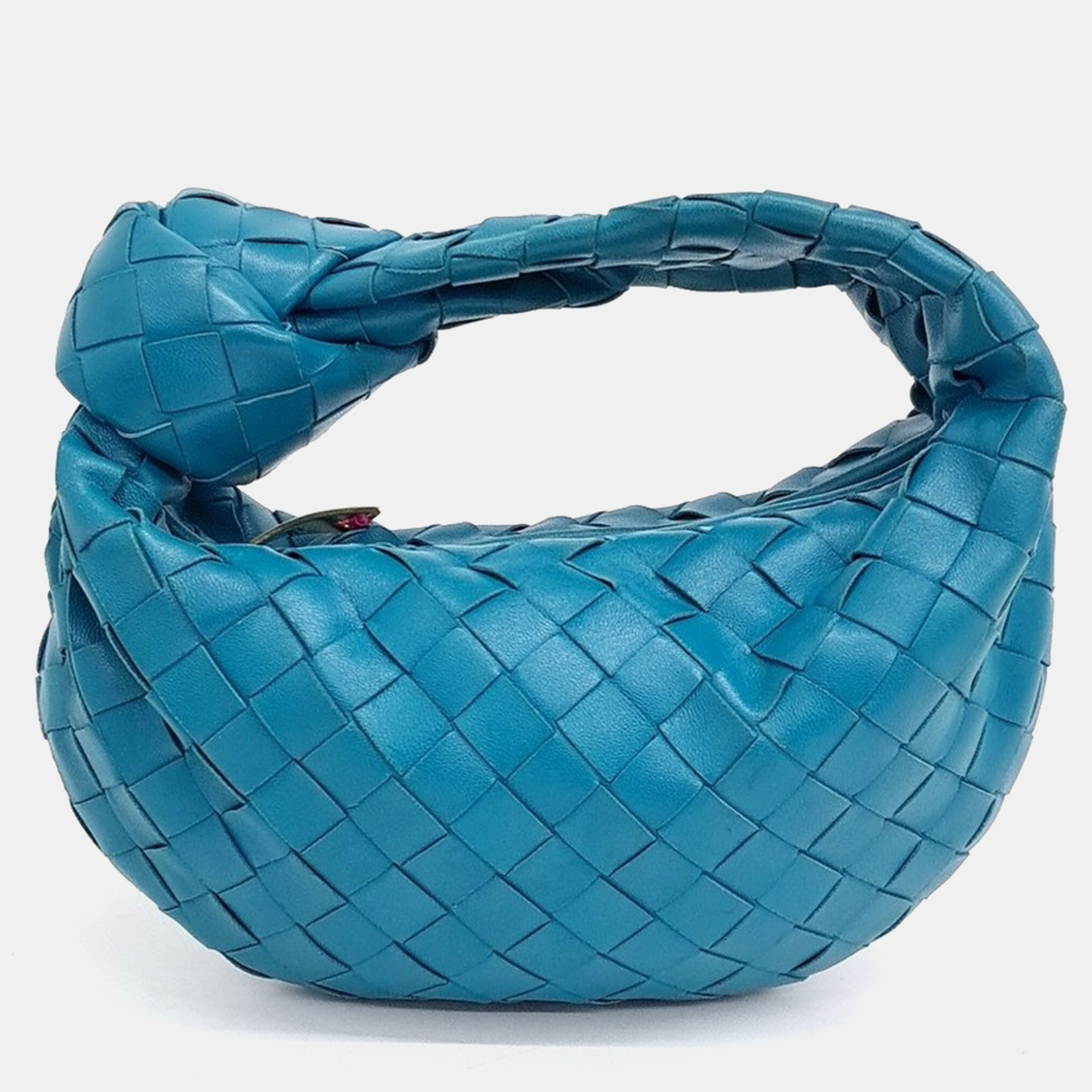 Pre-owned Bottega Veneta Bv Mini Jody Bag In Blue