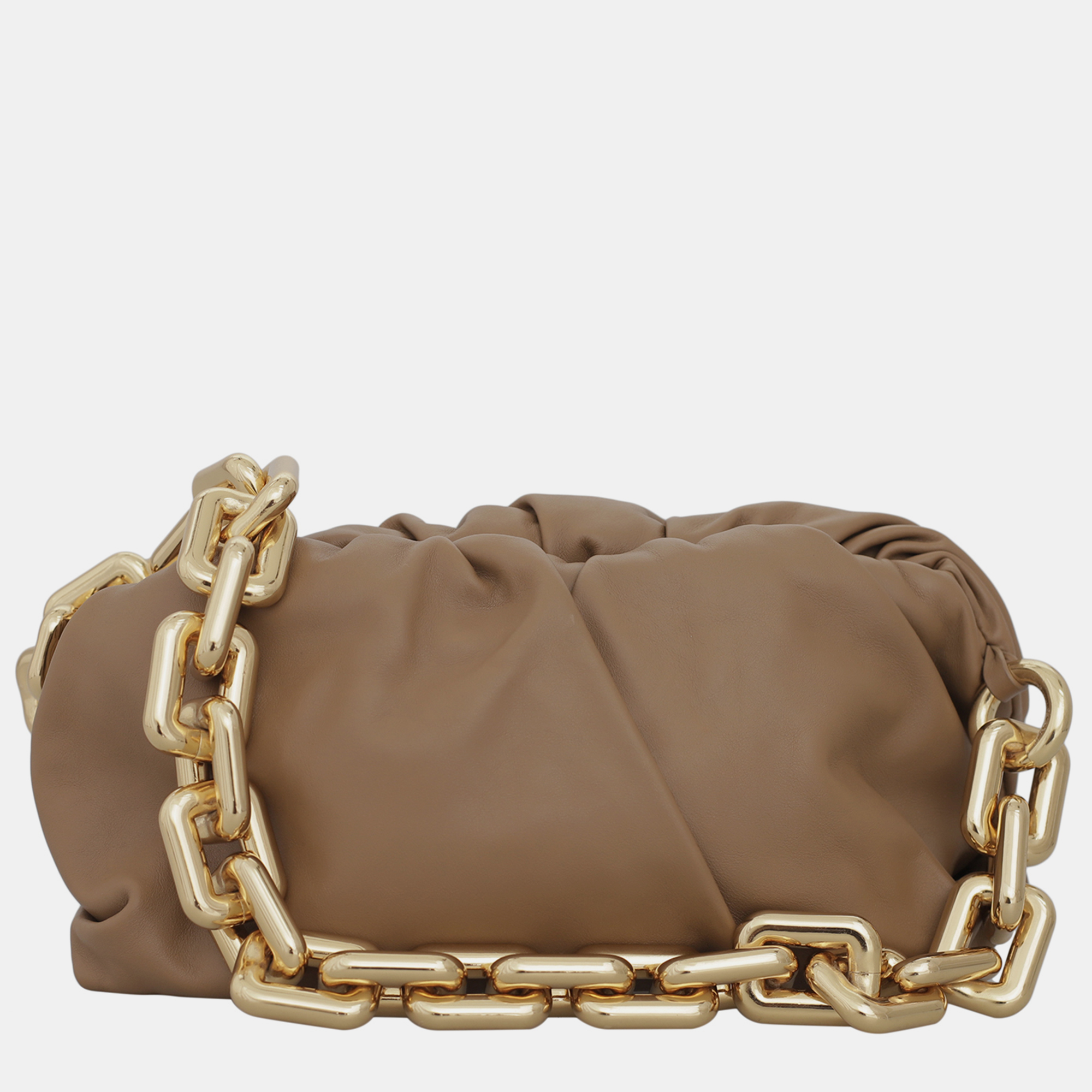 

Bottega Veneta Brown The Pouch Chain Bag