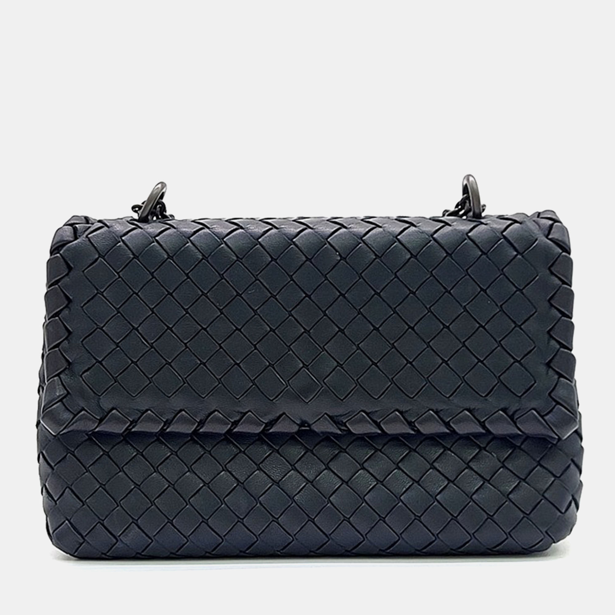 

Bottega Veneta Mesh Olympia Bag, Black