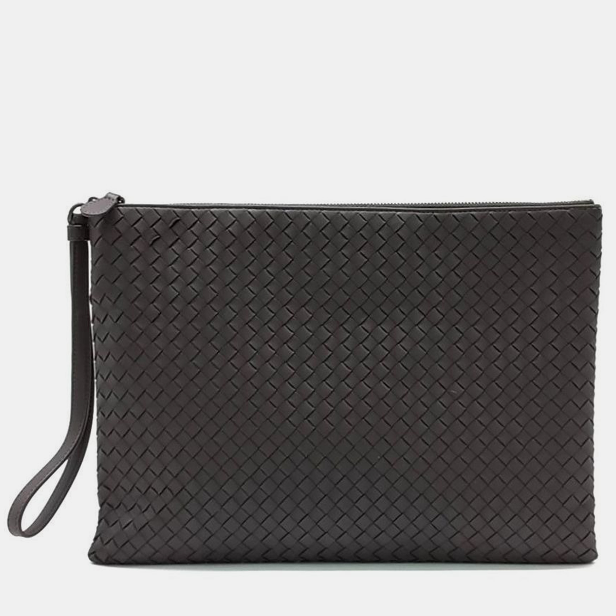 

Bottega Veneta mesh clutch, Black