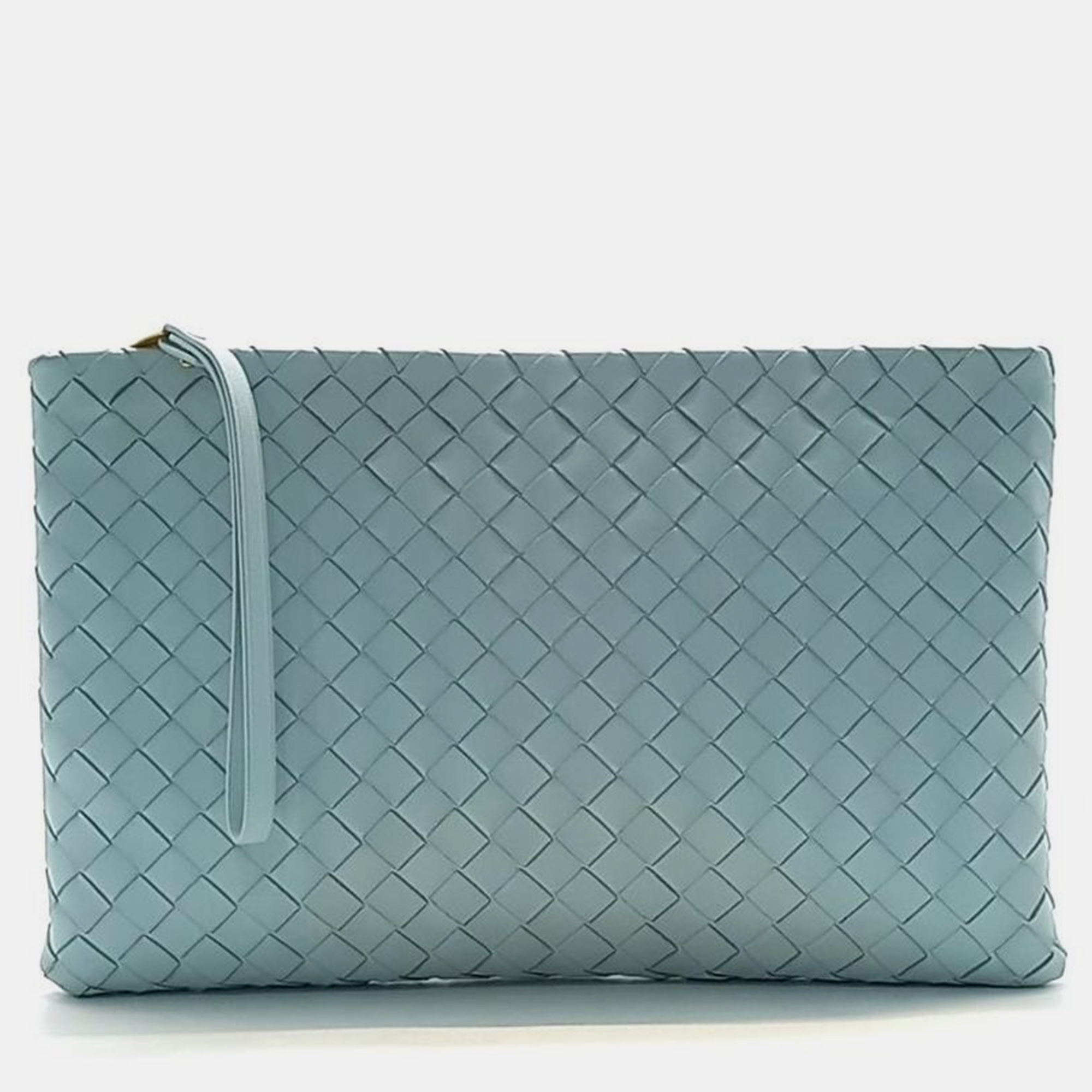 

Bottega Veneta mesh clutch, Blue