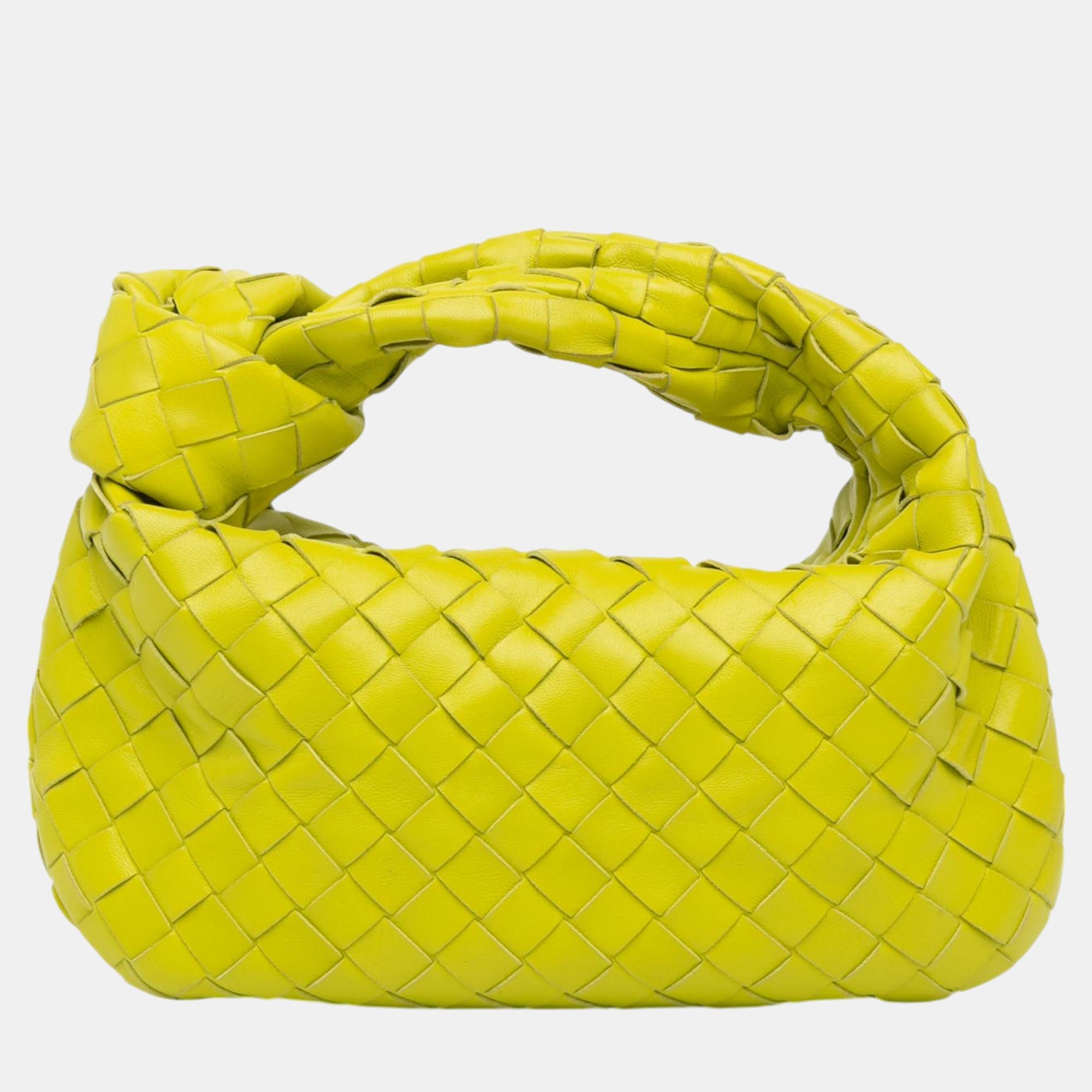 

Bottega Veneta Mini Nappa Intrecciato Jodie, Green