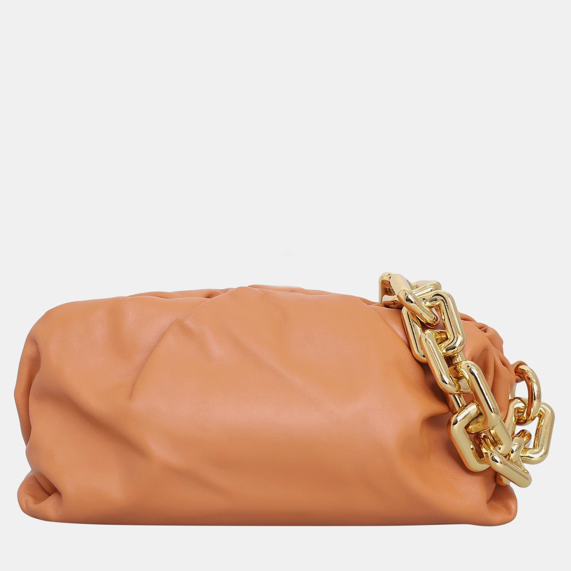 

Bottega Veneta The Pouch Chain Bag, Orange