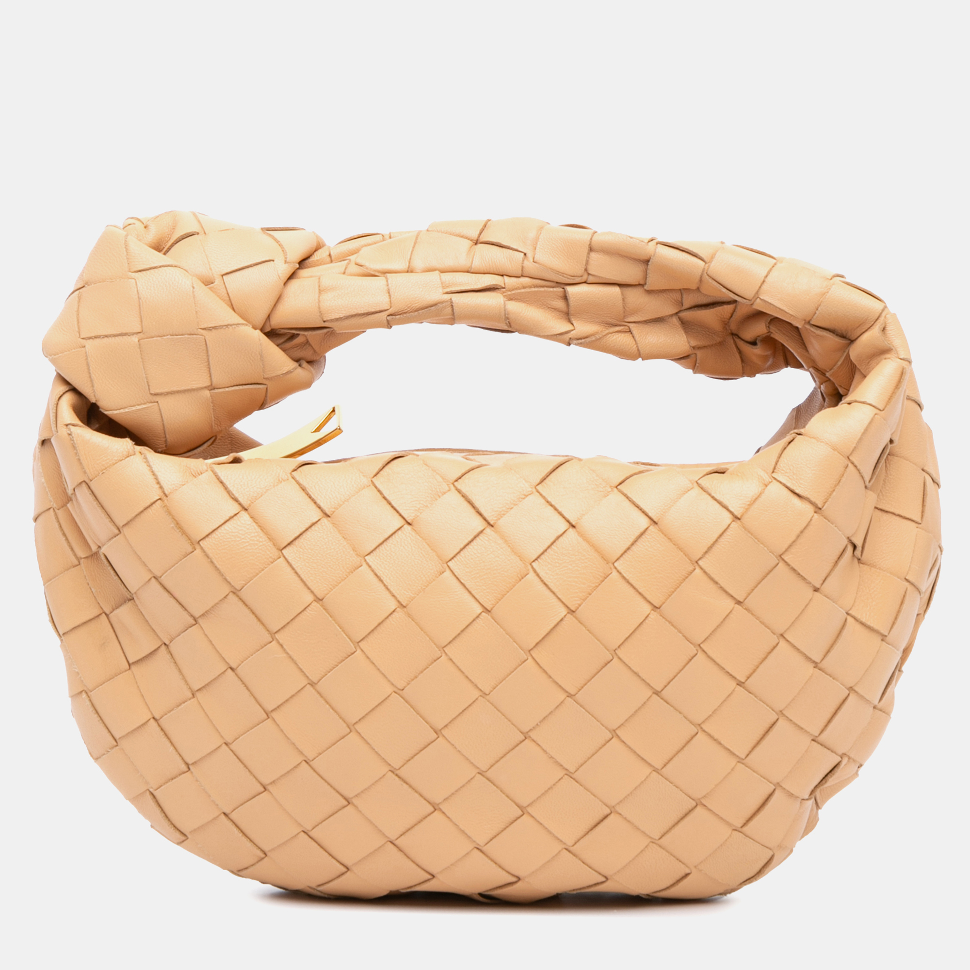 

Bottega Veneta Beige Mini Nappa Intrecciato Jodie