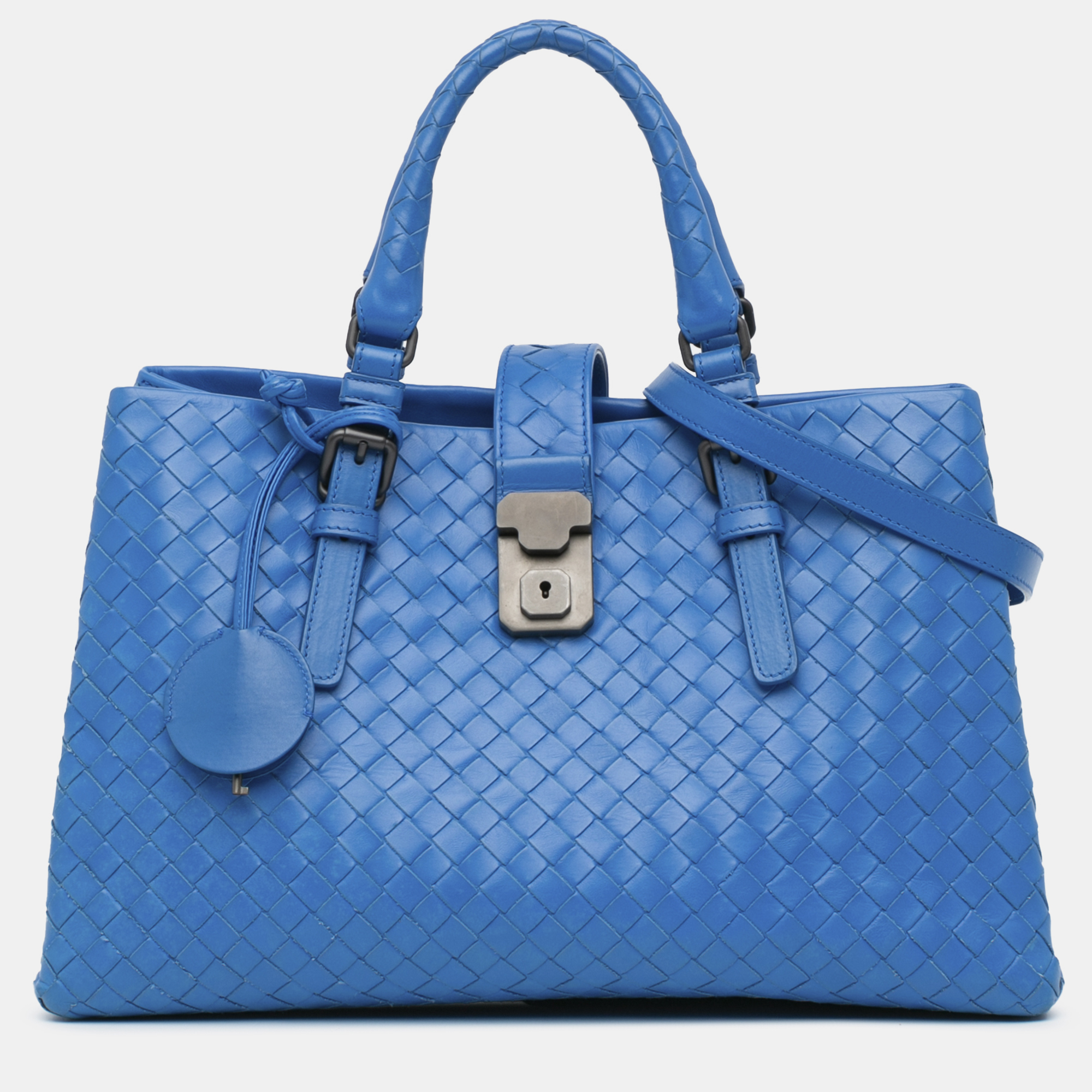 

Bottega Veneta Small Intrecciato Roma, Blue