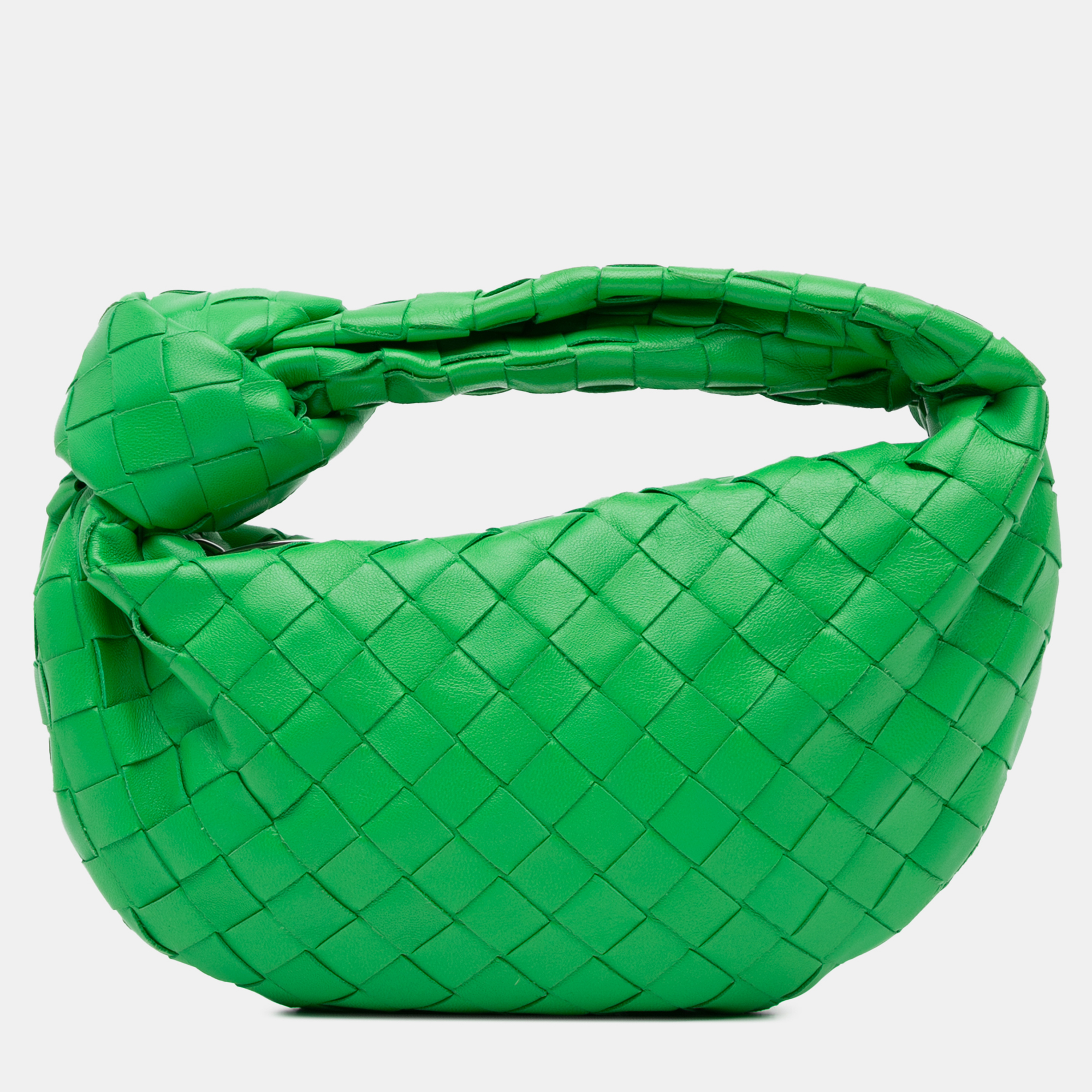 

Bottega Veneta Mini Nappa Intrecciato Jodie, Green