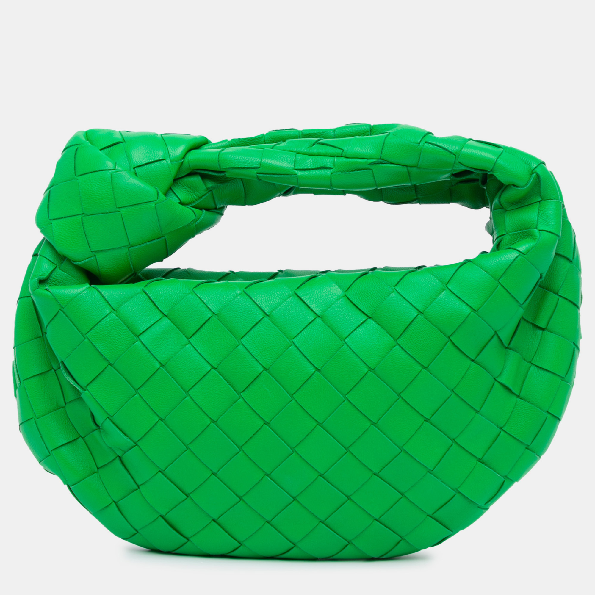 

Bottega Veneta Mini Nappa Intrecciato Jodie, Green