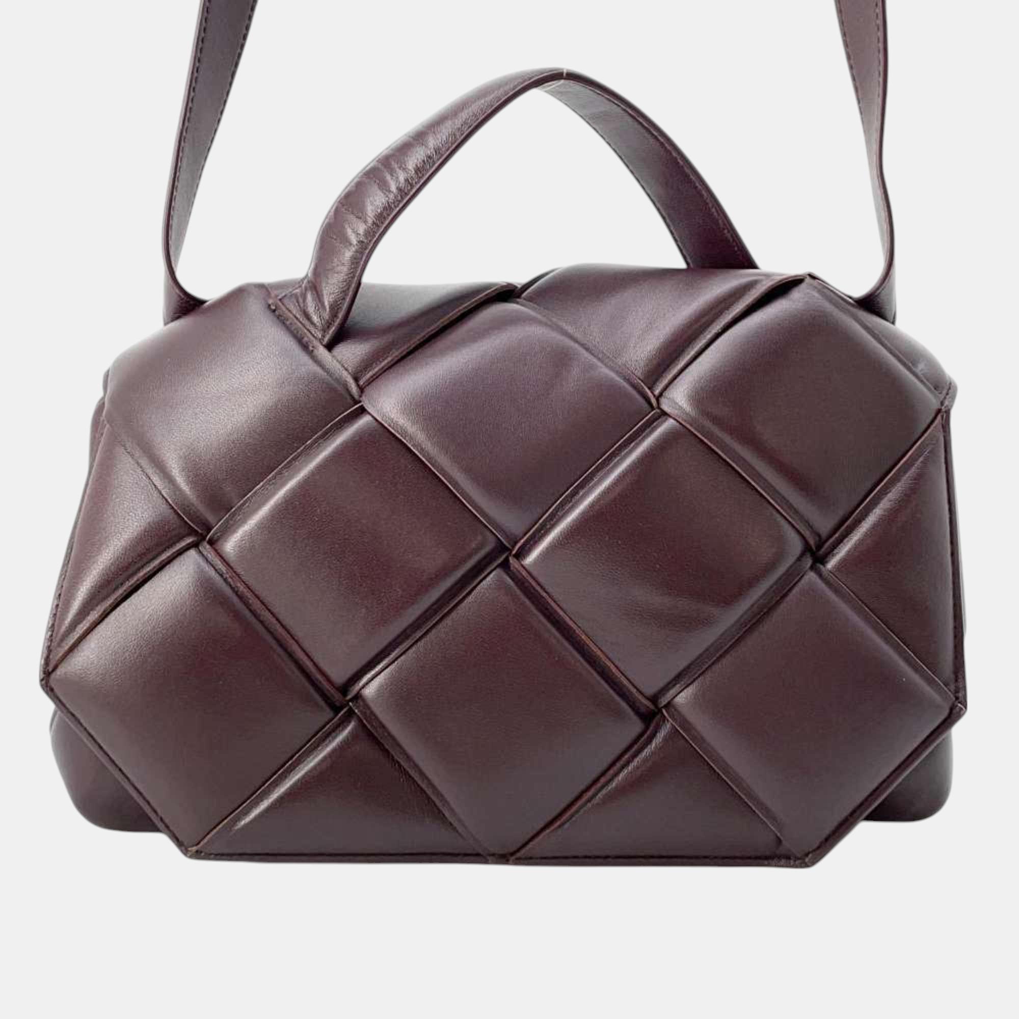 

Bottega Veneta Shoulder Bag In Lambskin Bottega Veneta, Burgundy