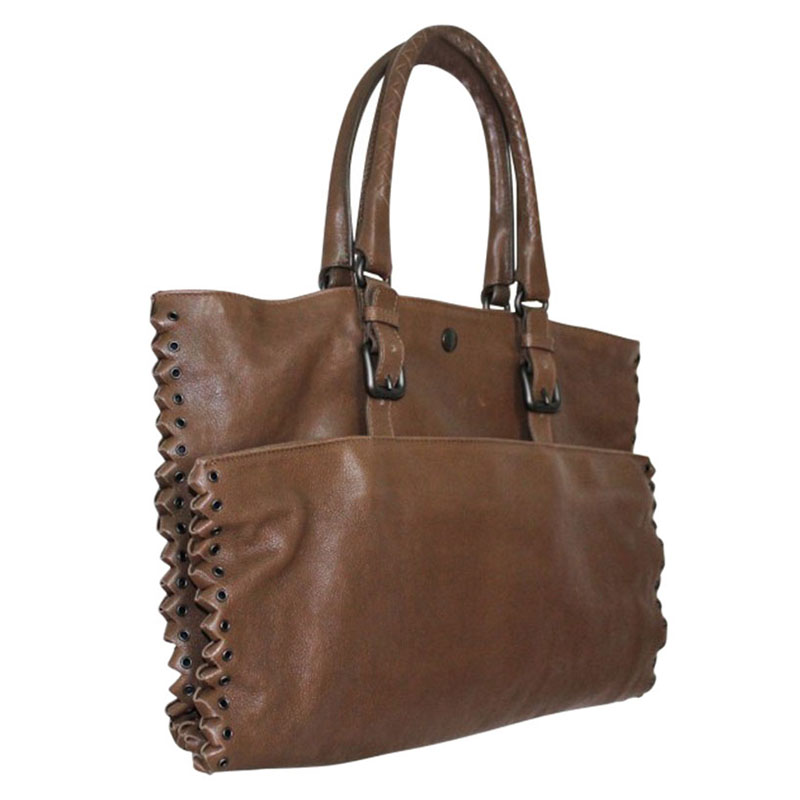 

Bottega Veneta Brown Leather Tote