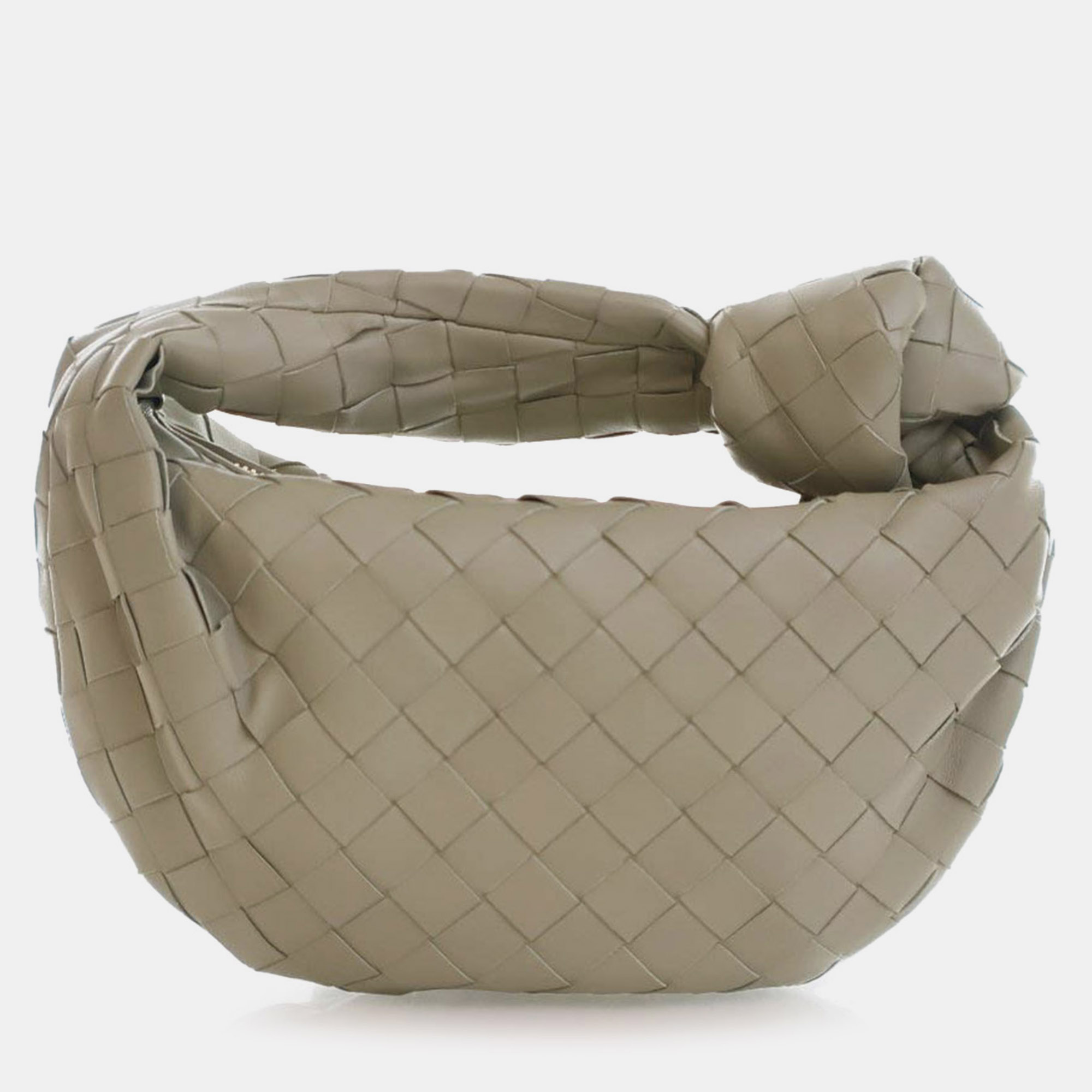 

Bottega Veneta Cream Mini Nappa Intrecciato Jodie