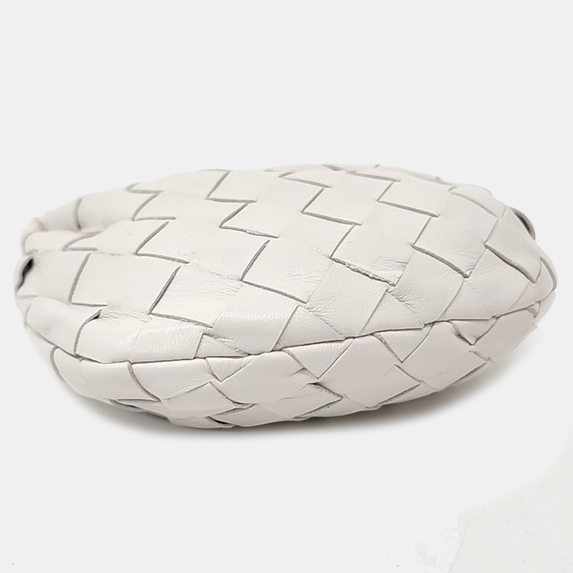 Bottega Veneta White Leather Candy BV Jody bag 
