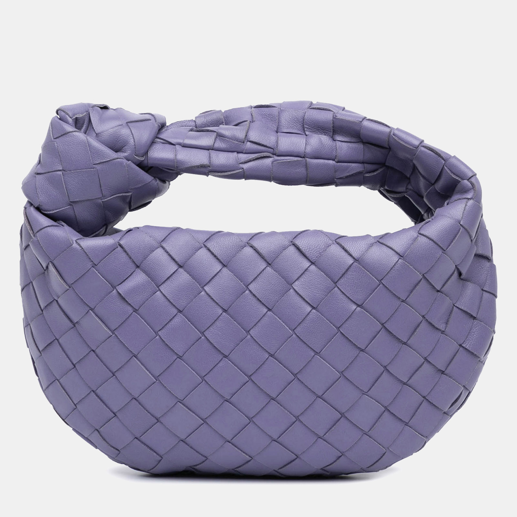 

Bottega Veneta Purple Mini Nappa Intrecciato Jodie