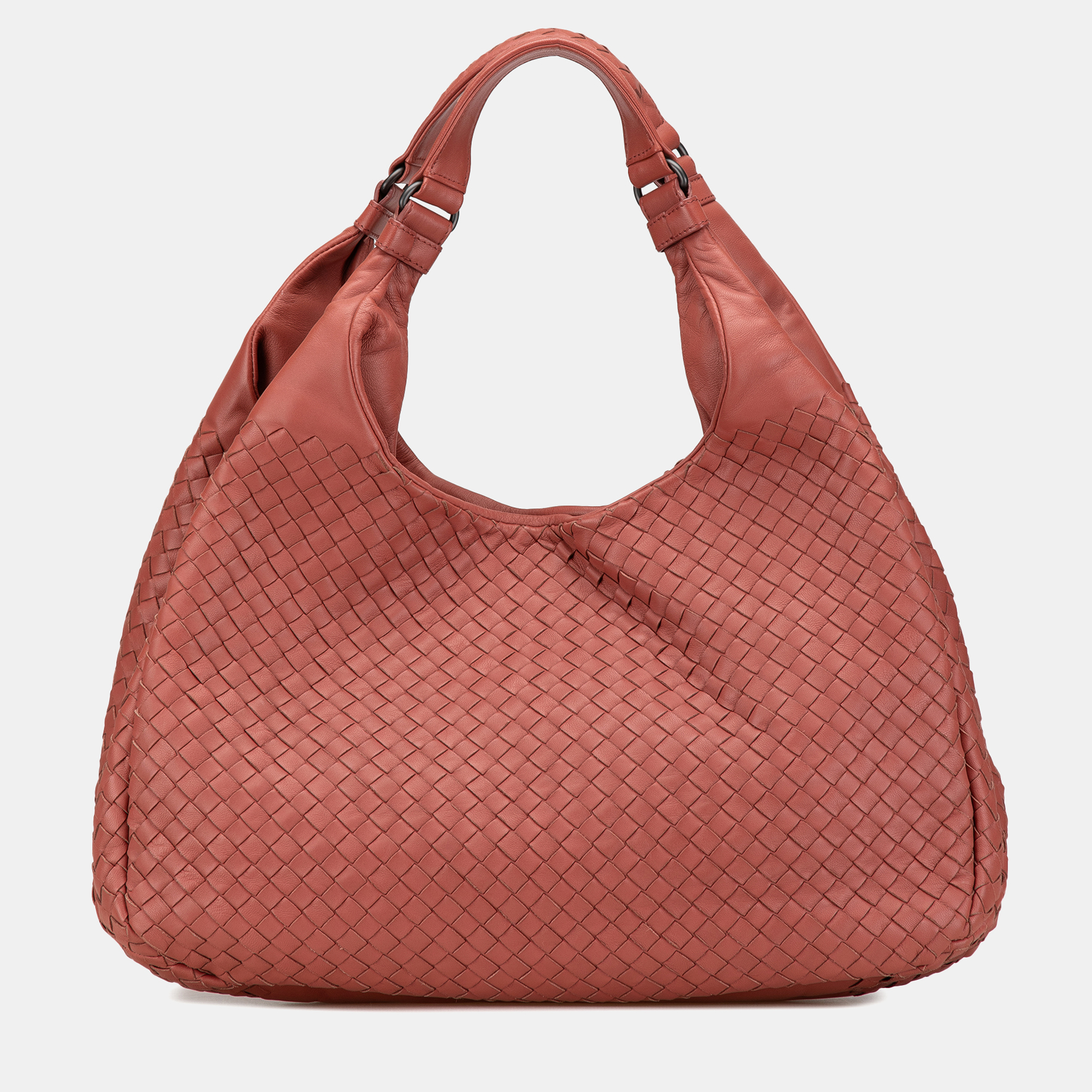 

Bottega Veneta Red Large Nappa Intrecciato Campana