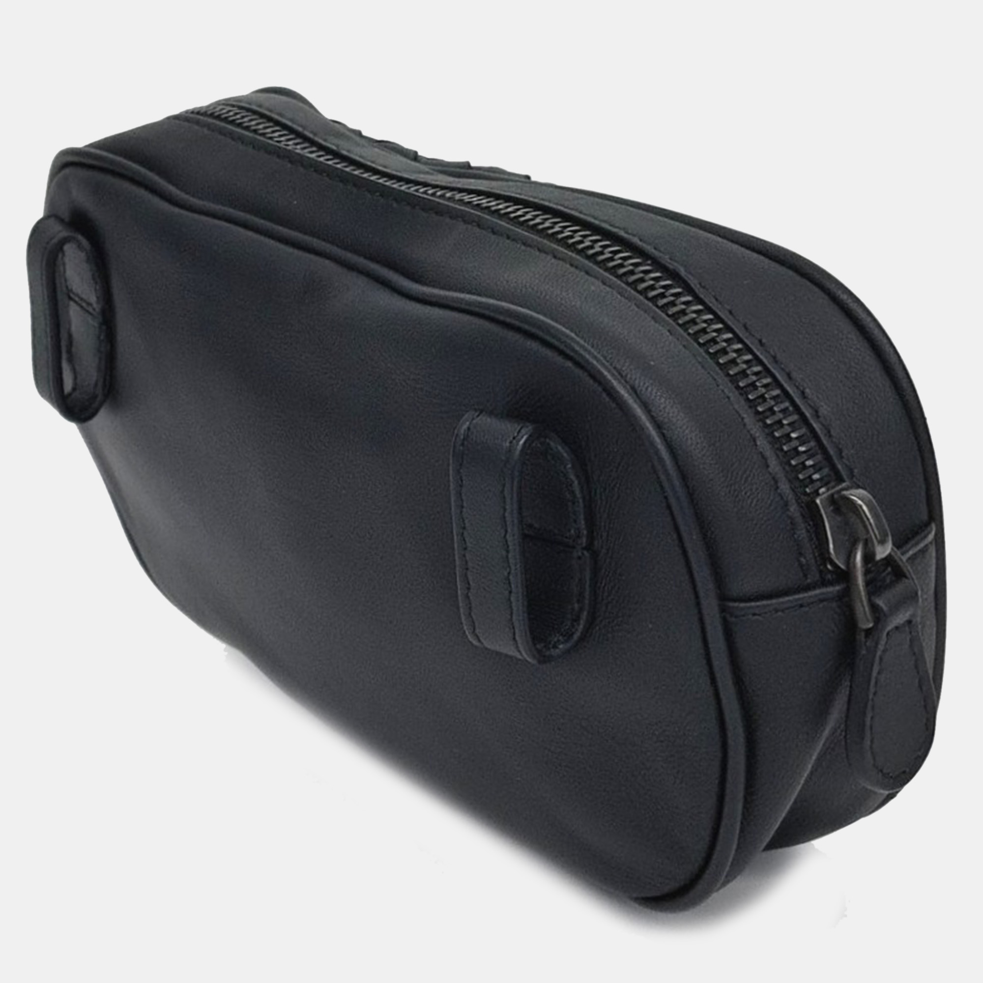 Bottega Veneta Black Leather belt bag 
