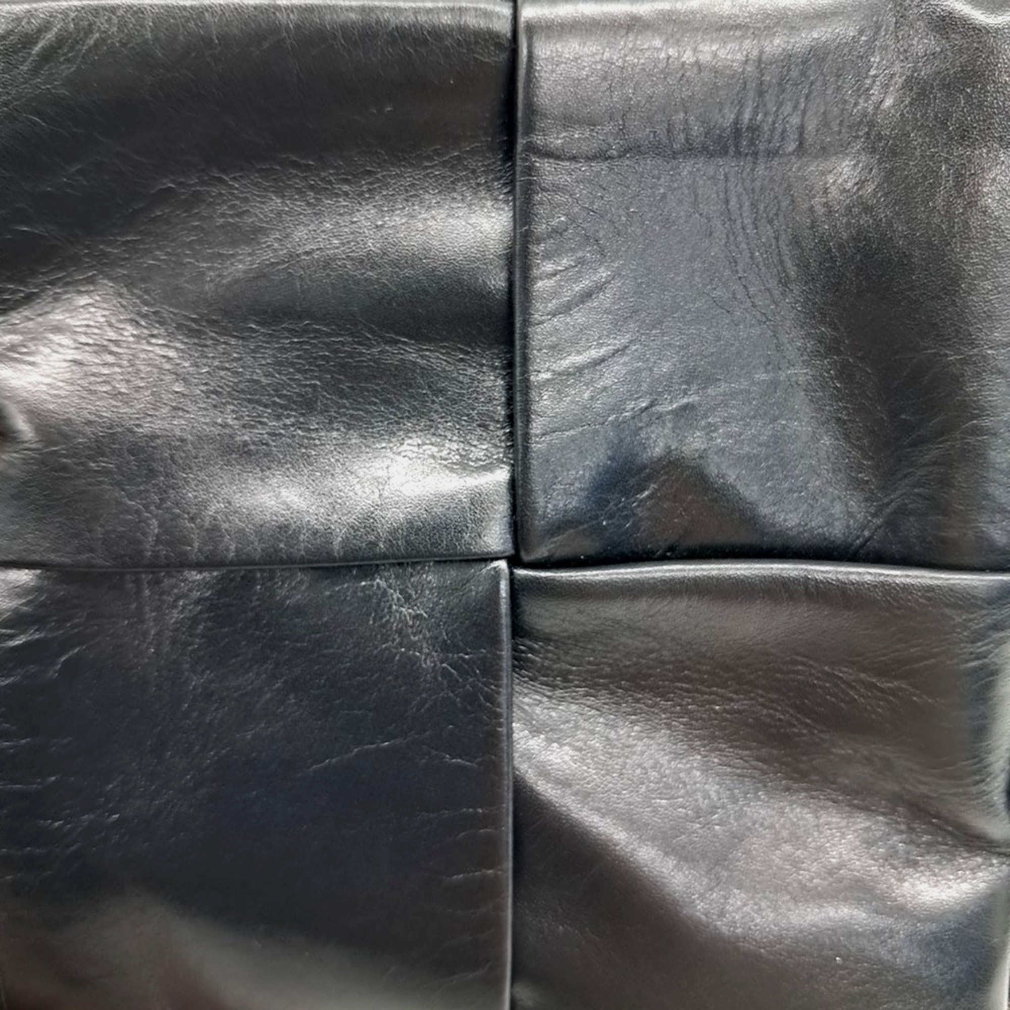Bottega Veneta Black Leather Cassette Belt Bag 
