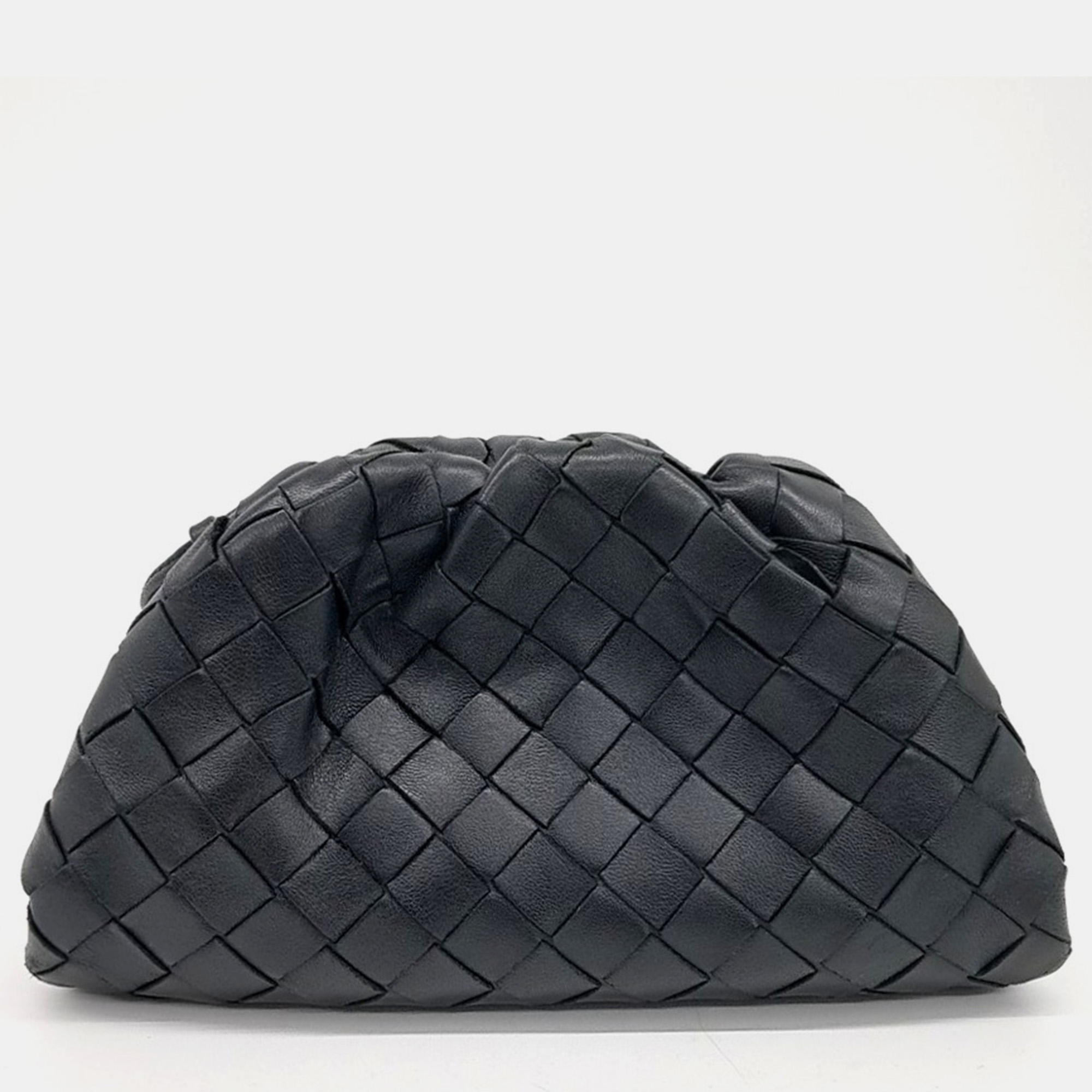 

Bottega Veneta Black Leather Mash Butter Calf Crossbody Bag