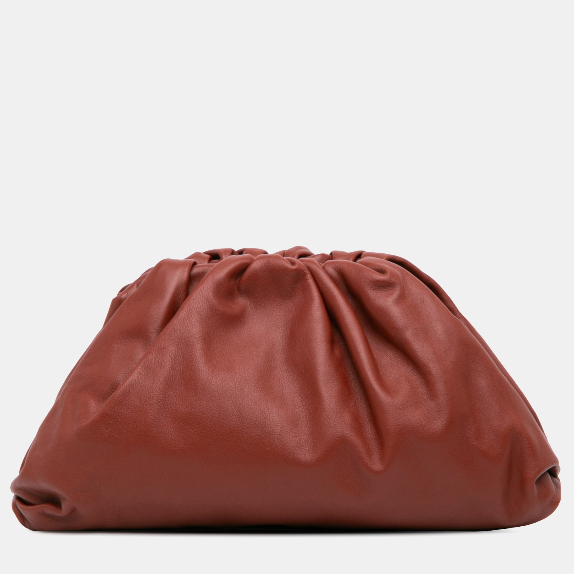 

Bottega Veneta Brown Lambskin The Pouch