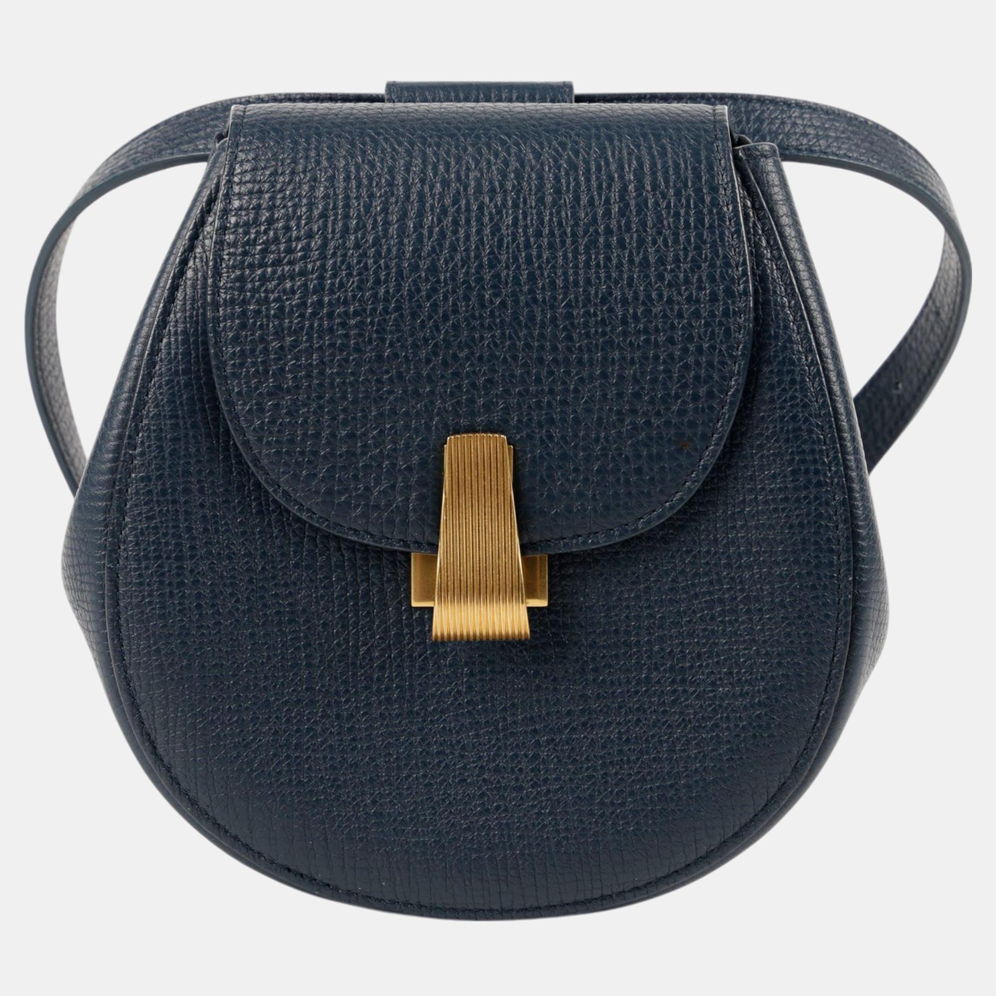 

Bottega Veneta Palmellato Belt Bag And Cross Bag, Navy blue