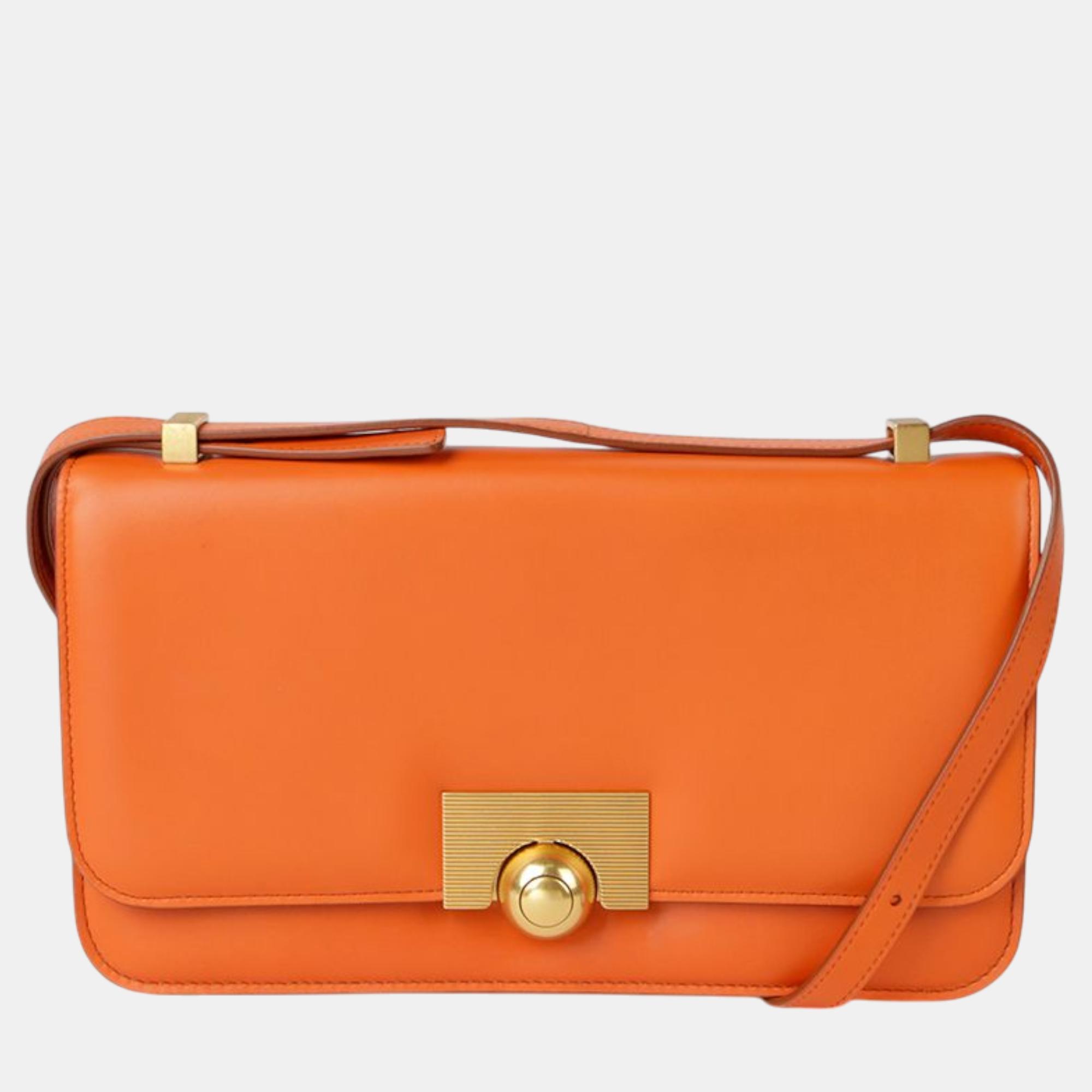 

Bottega Veneta Classic Ronde Shoulder And Cross Bag, Orange