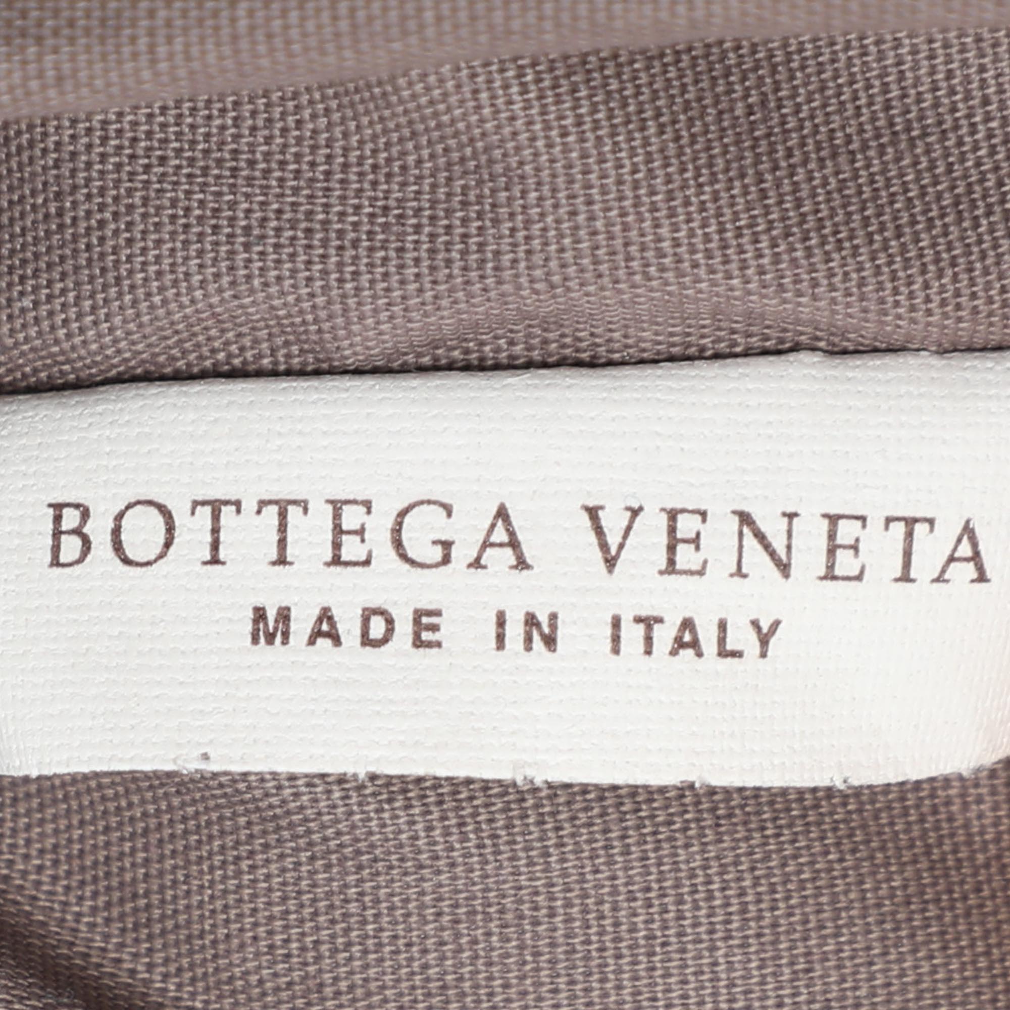 Bottega Veneta Blue Intrecciato Leather Tote 