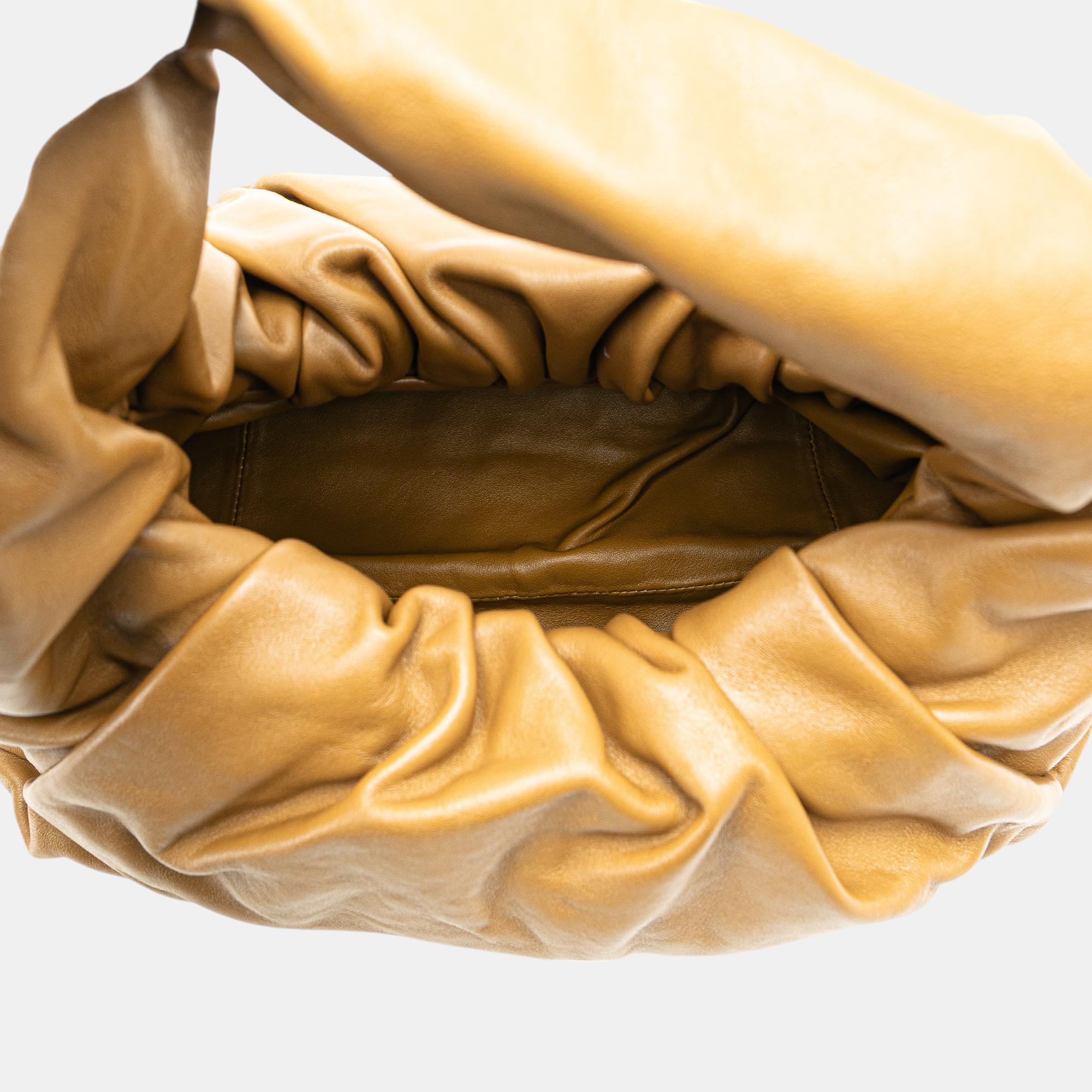 Bottega Veneta Brown Lambskin The Shoulder Pouch 