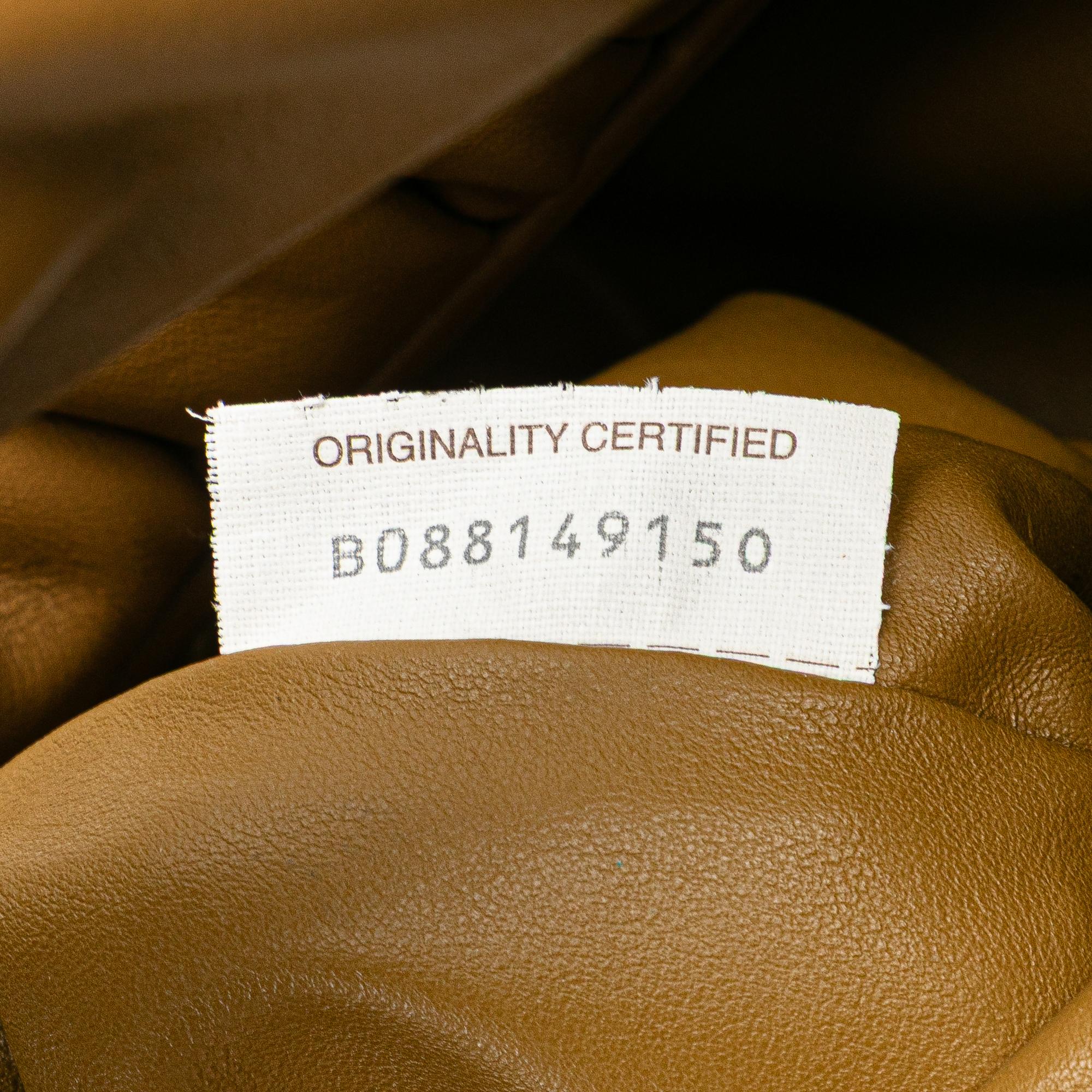 Bottega Veneta Brown Lambskin The Shoulder Pouch 