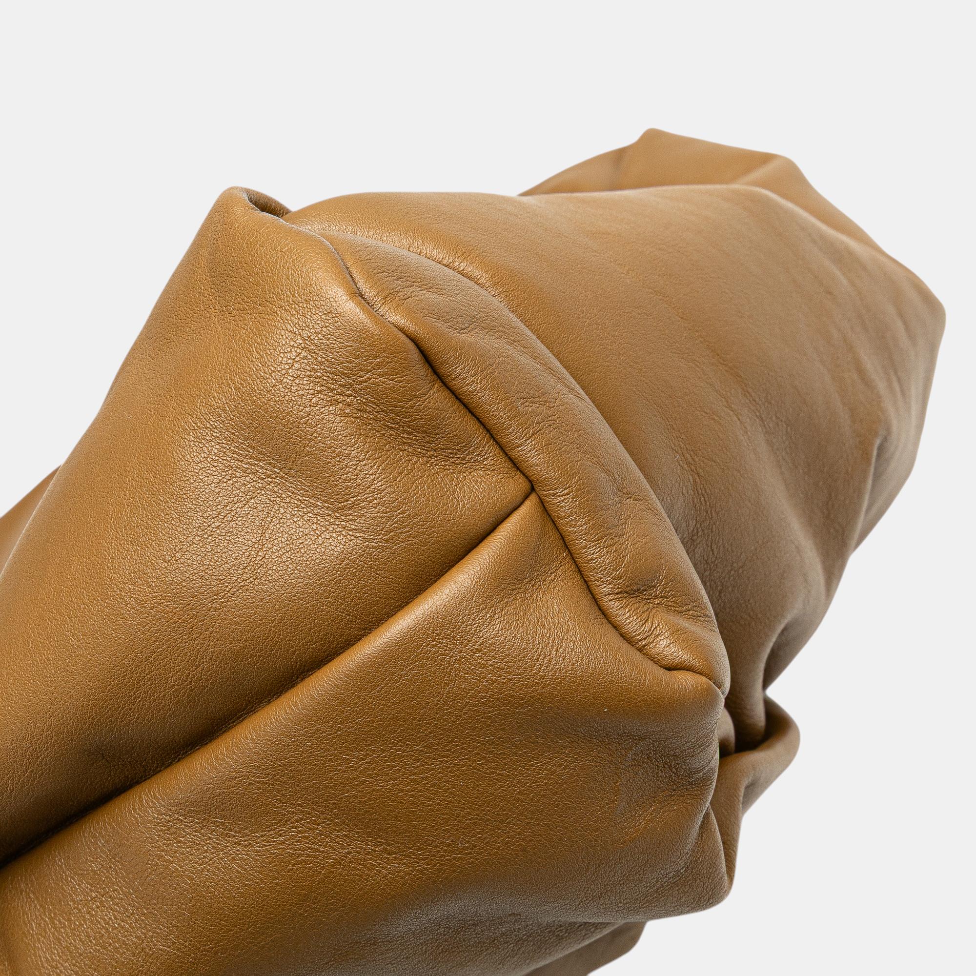 Bottega Veneta Brown Lambskin The Shoulder Pouch 