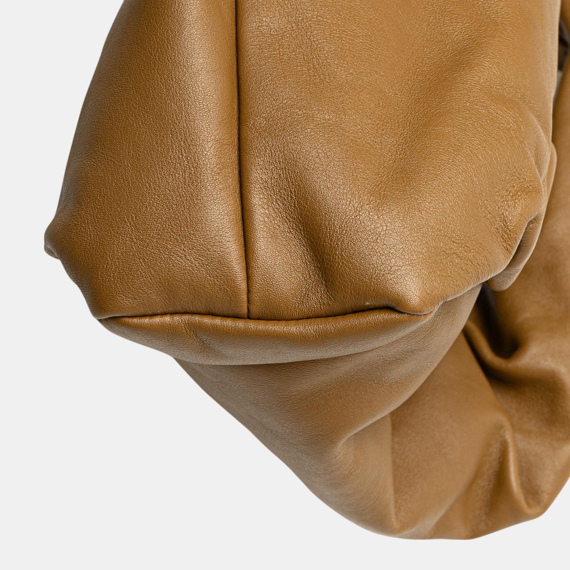 Bottega Veneta Brown Lambskin The Shoulder Pouch 