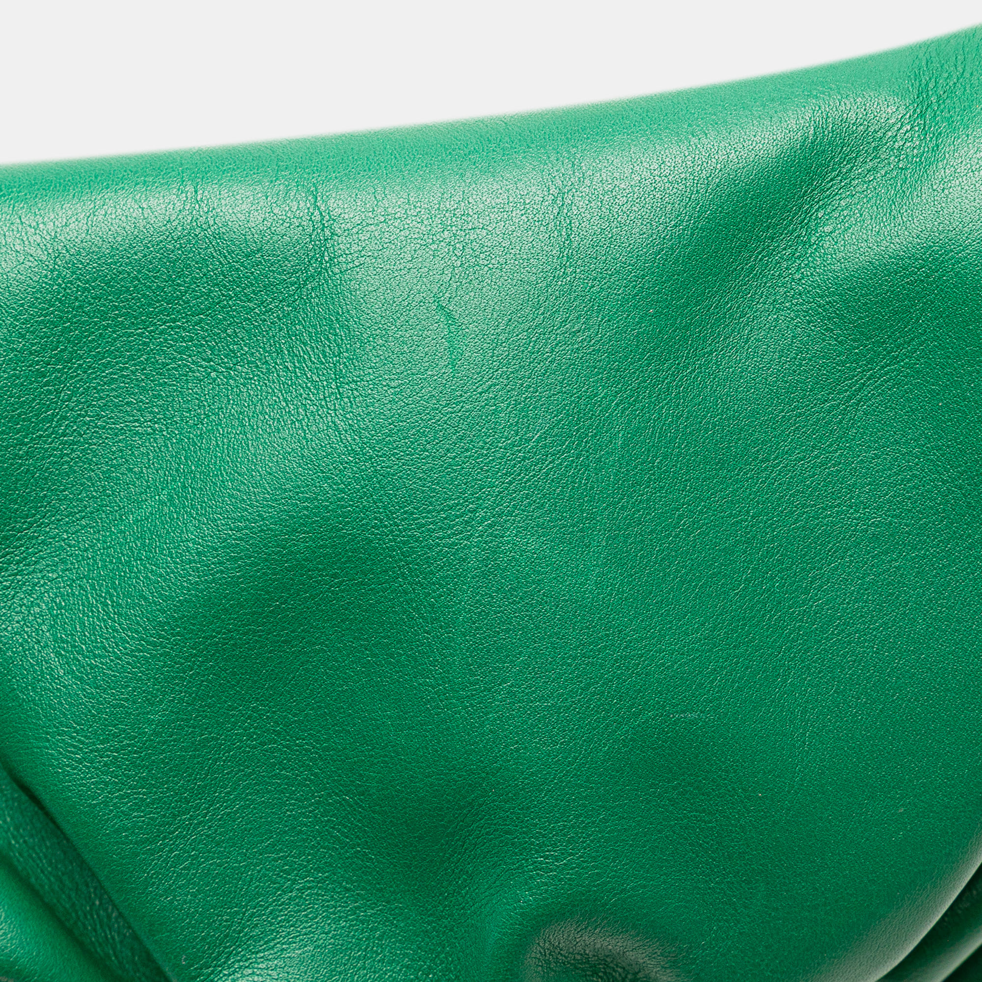 Bottega Veneta Green Lambskin Belt Chain Pouch 
