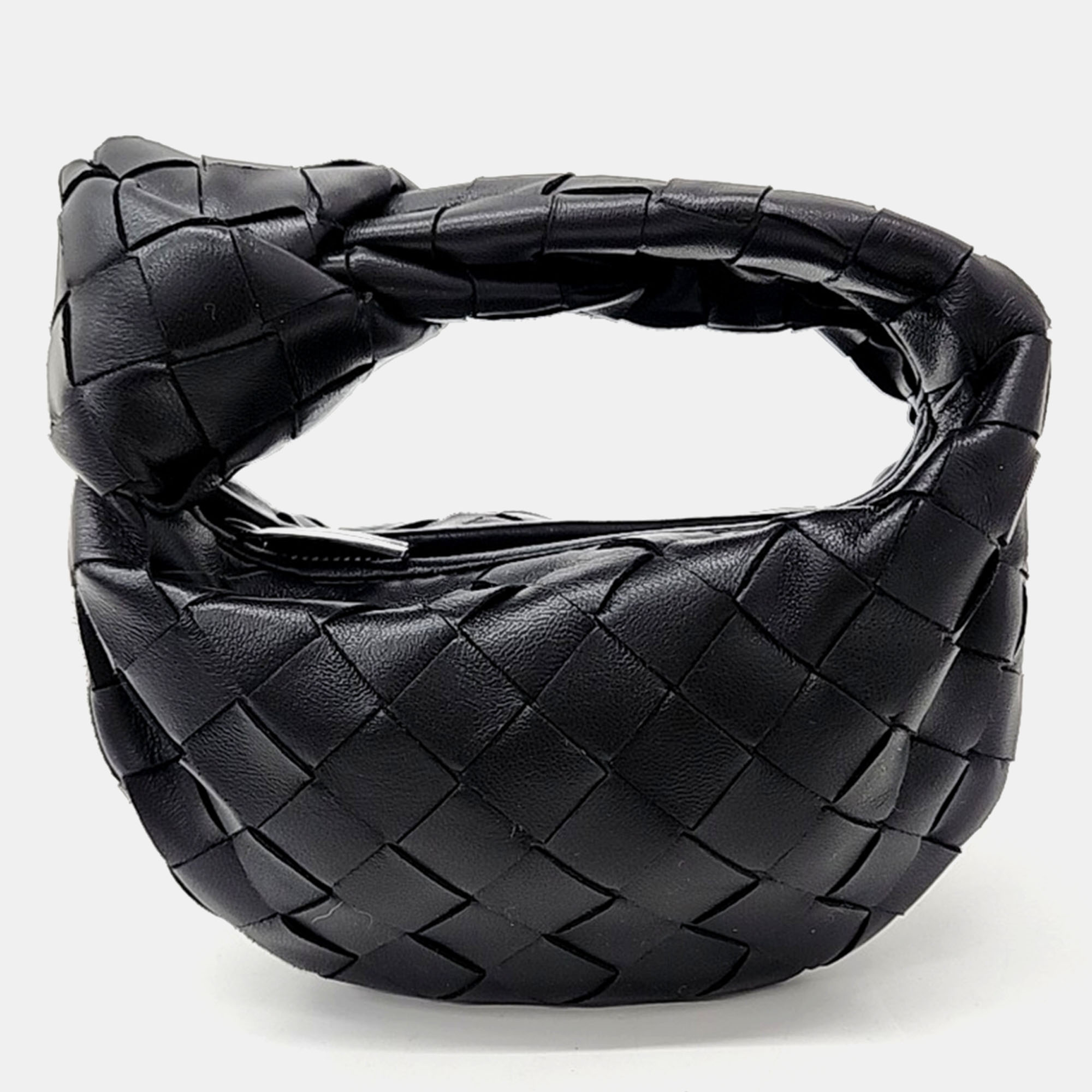 

Bottega Veneta Black Leather Candy Bv Jody bag