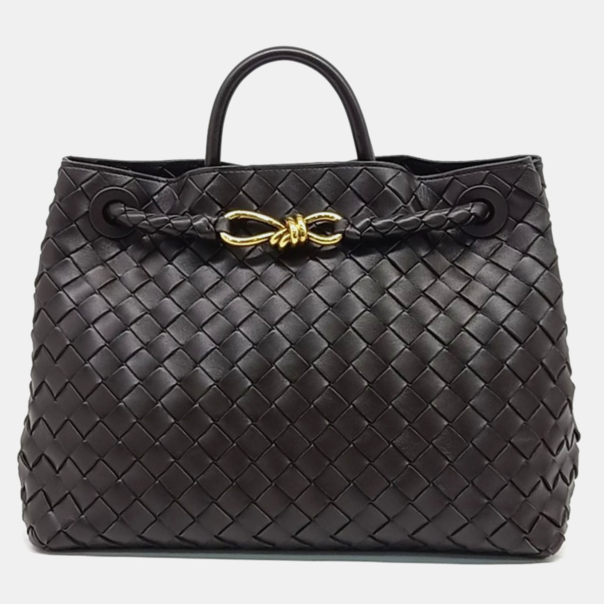 

Bottega Veneta Brown Leather Andiamo Medium bag