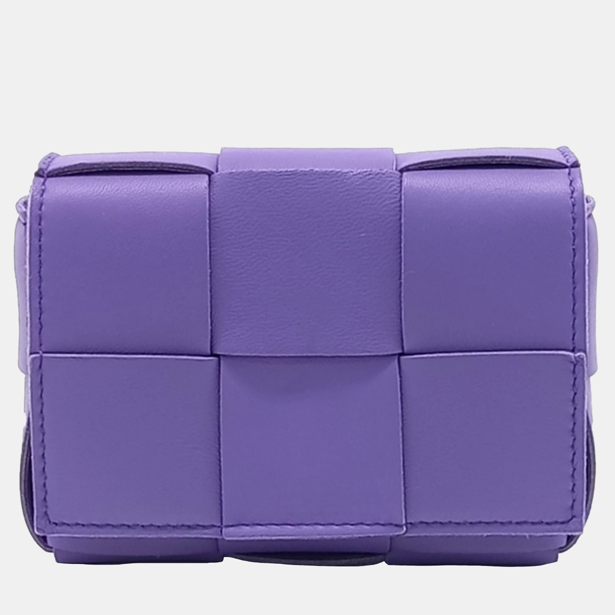 

Bottega Veneta Purple Leather Candy Cassette Bag