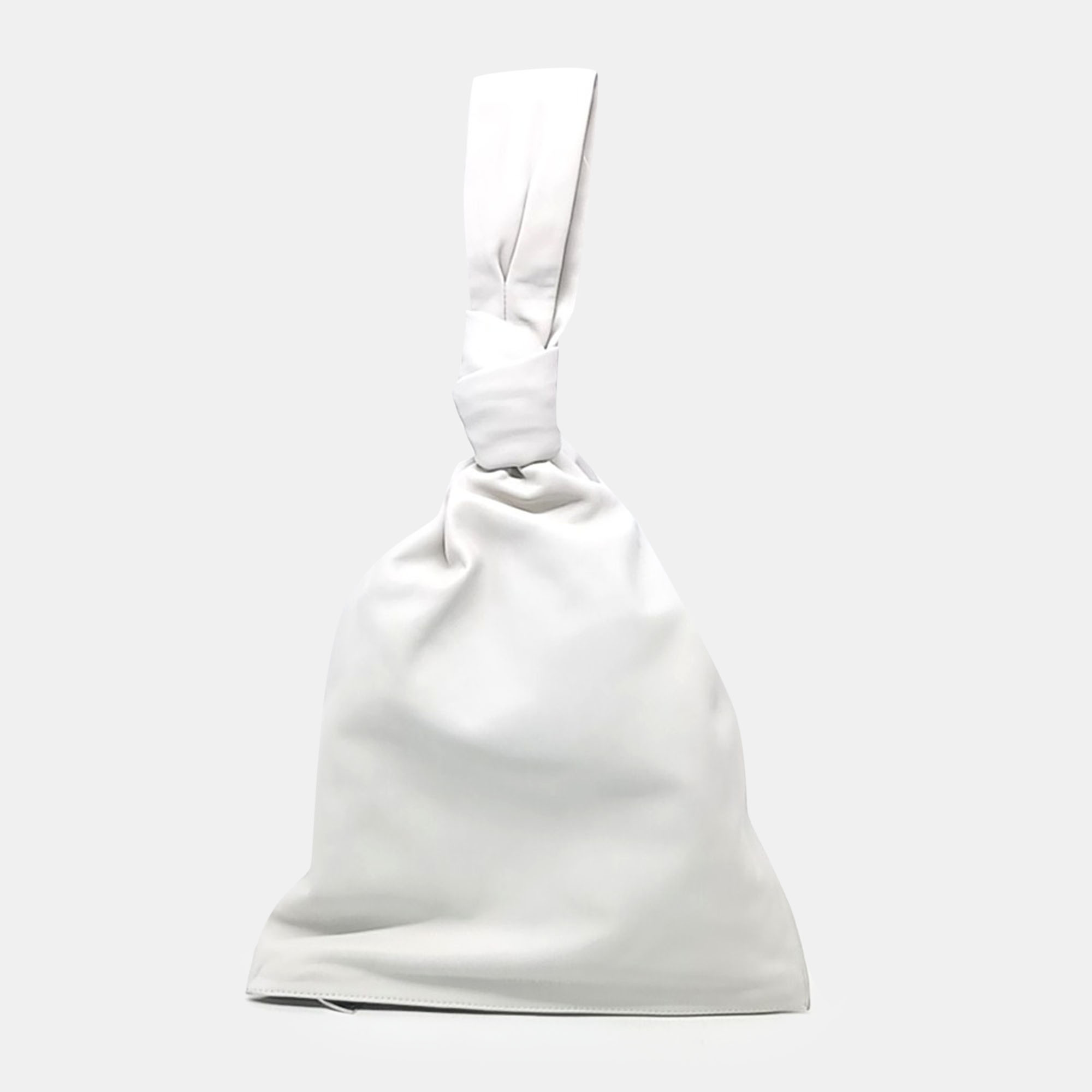 

Bottega Veneta White Leather BV Twist bag