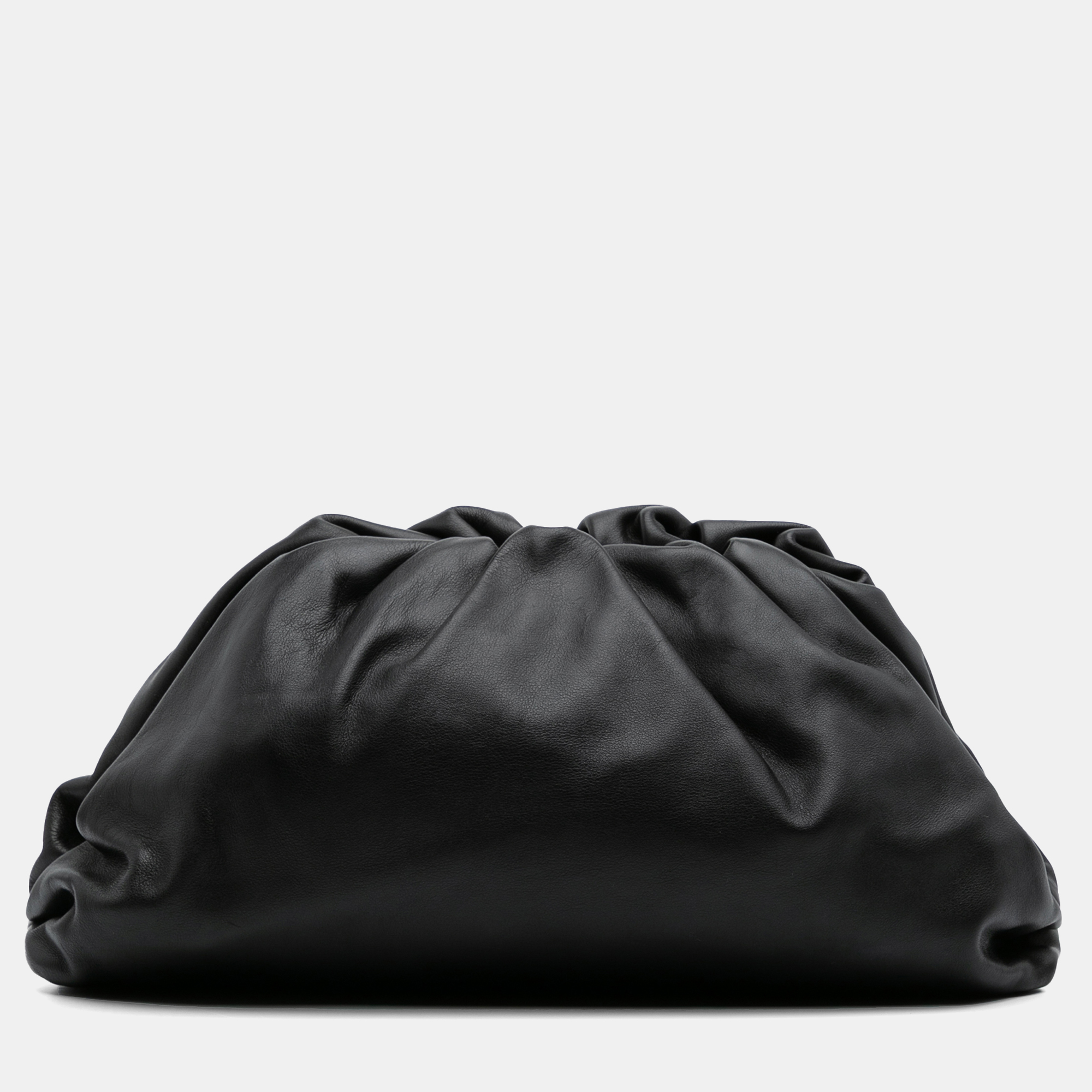 

Bottega Veneta Black Lambskin The Pouch