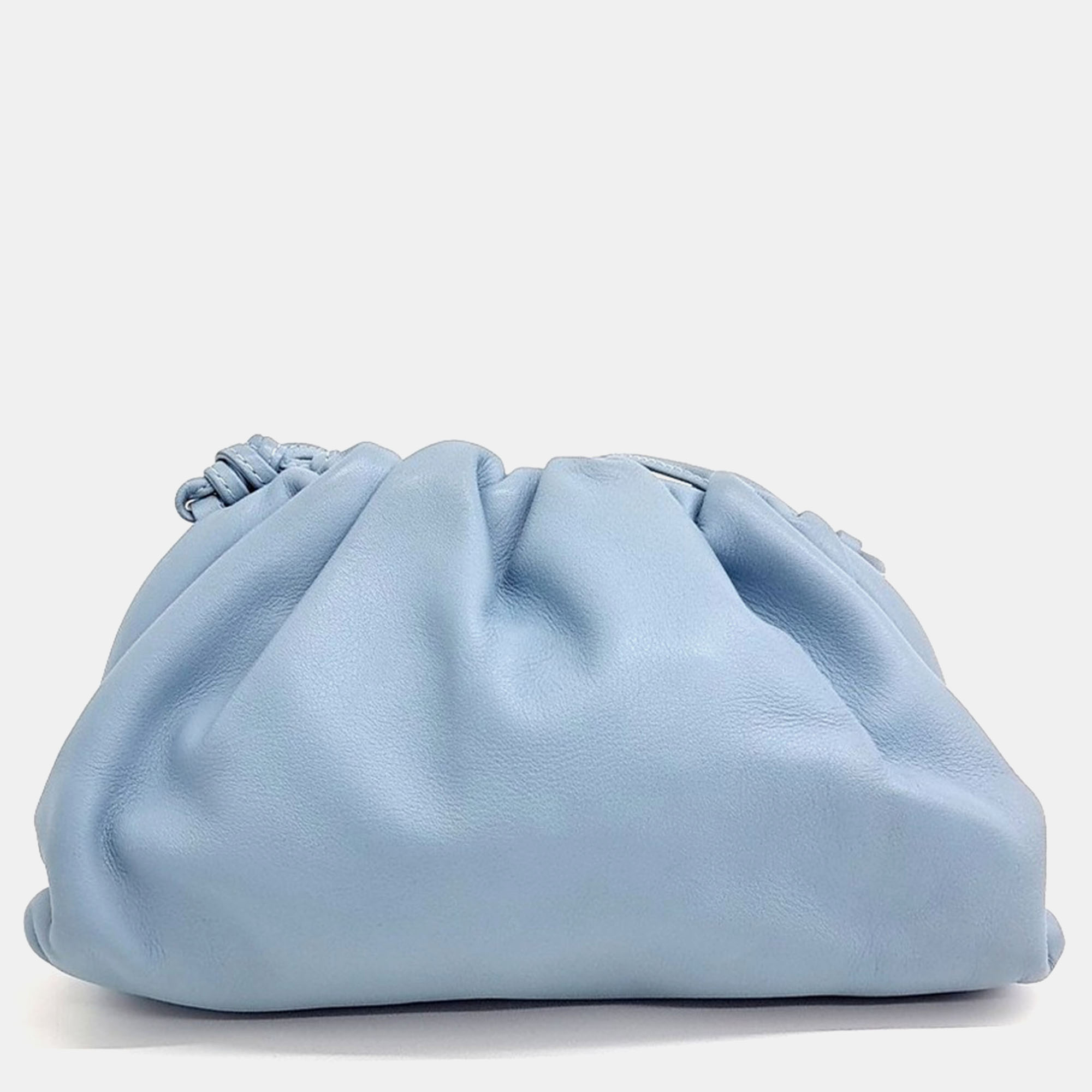 

Bottega Veneta Blue Leather Butter Calf Crossbody Bag