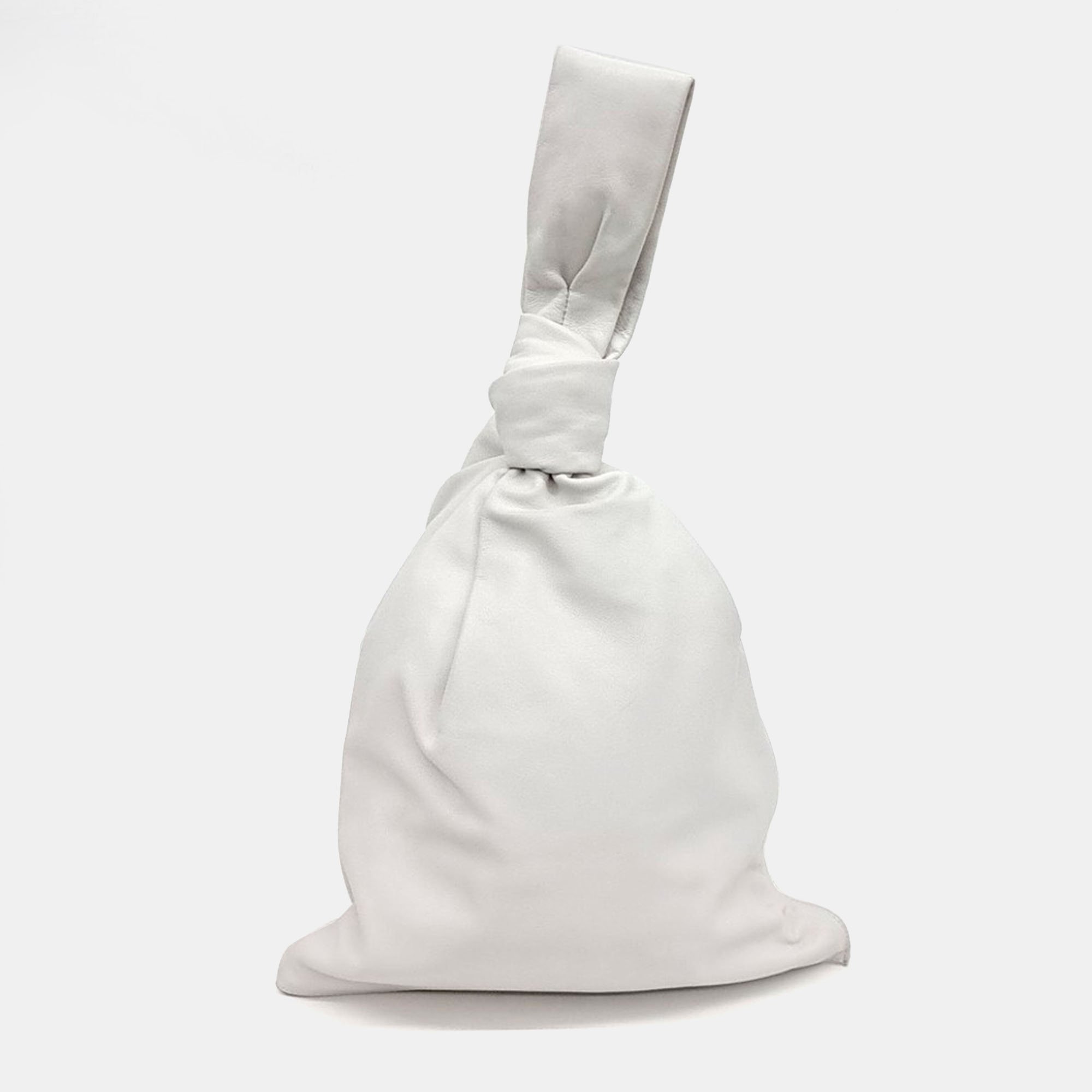 

Bottega Veneta White Leather BV Twist bag