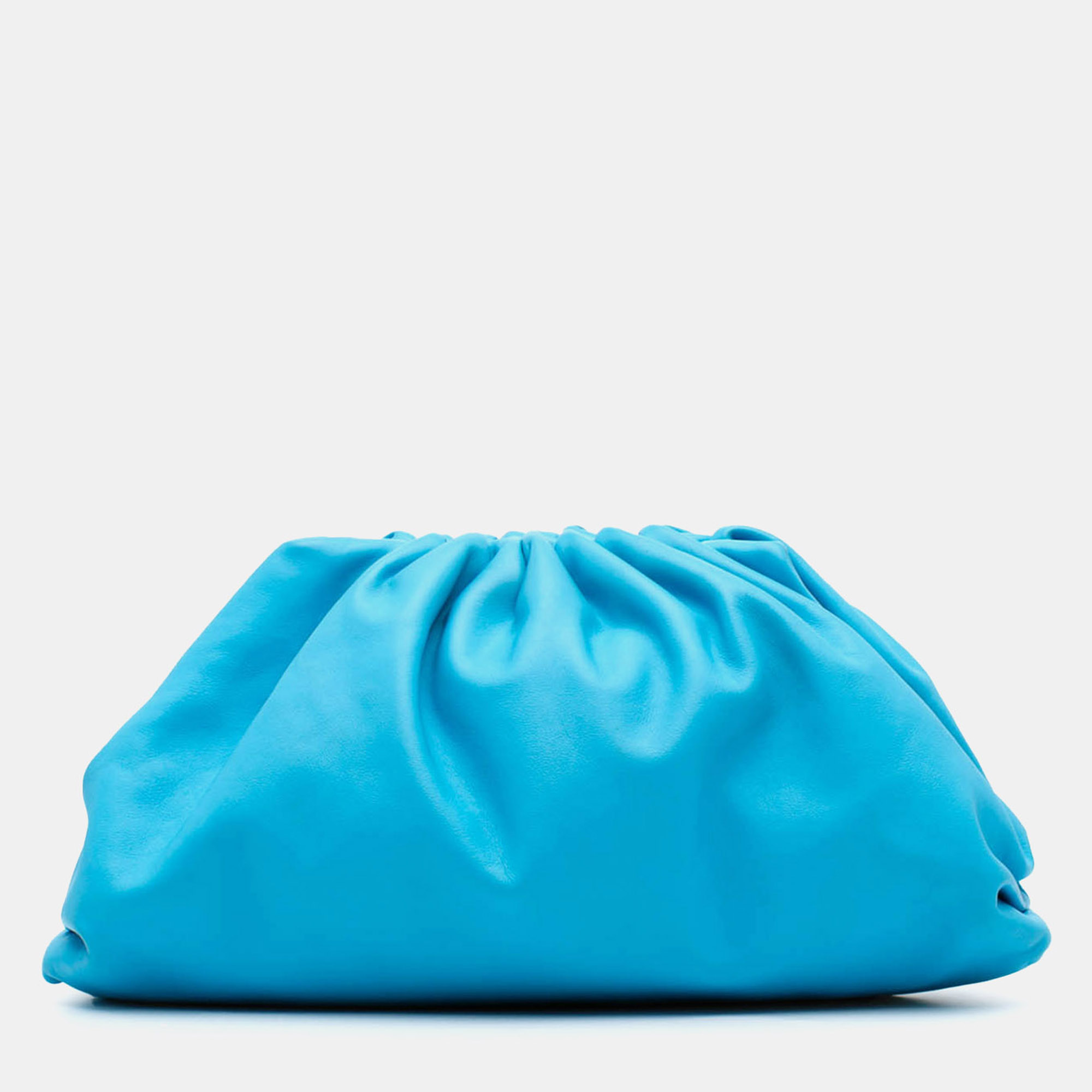 

Bottega Veneta Blue Lambskin The Pouch