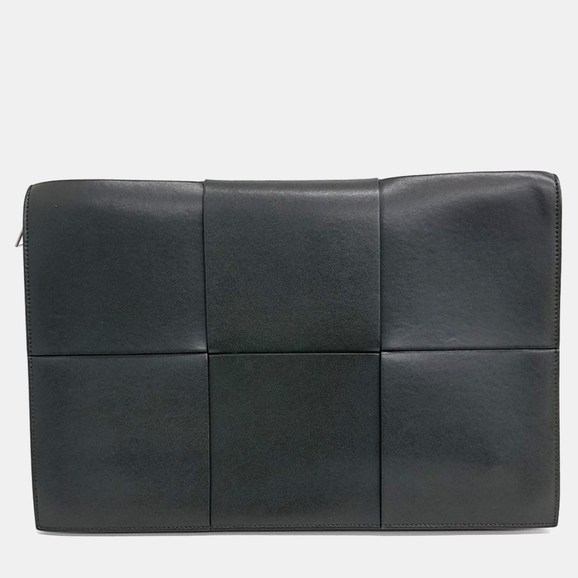 

Bottega Veneta Green Leather Document Case