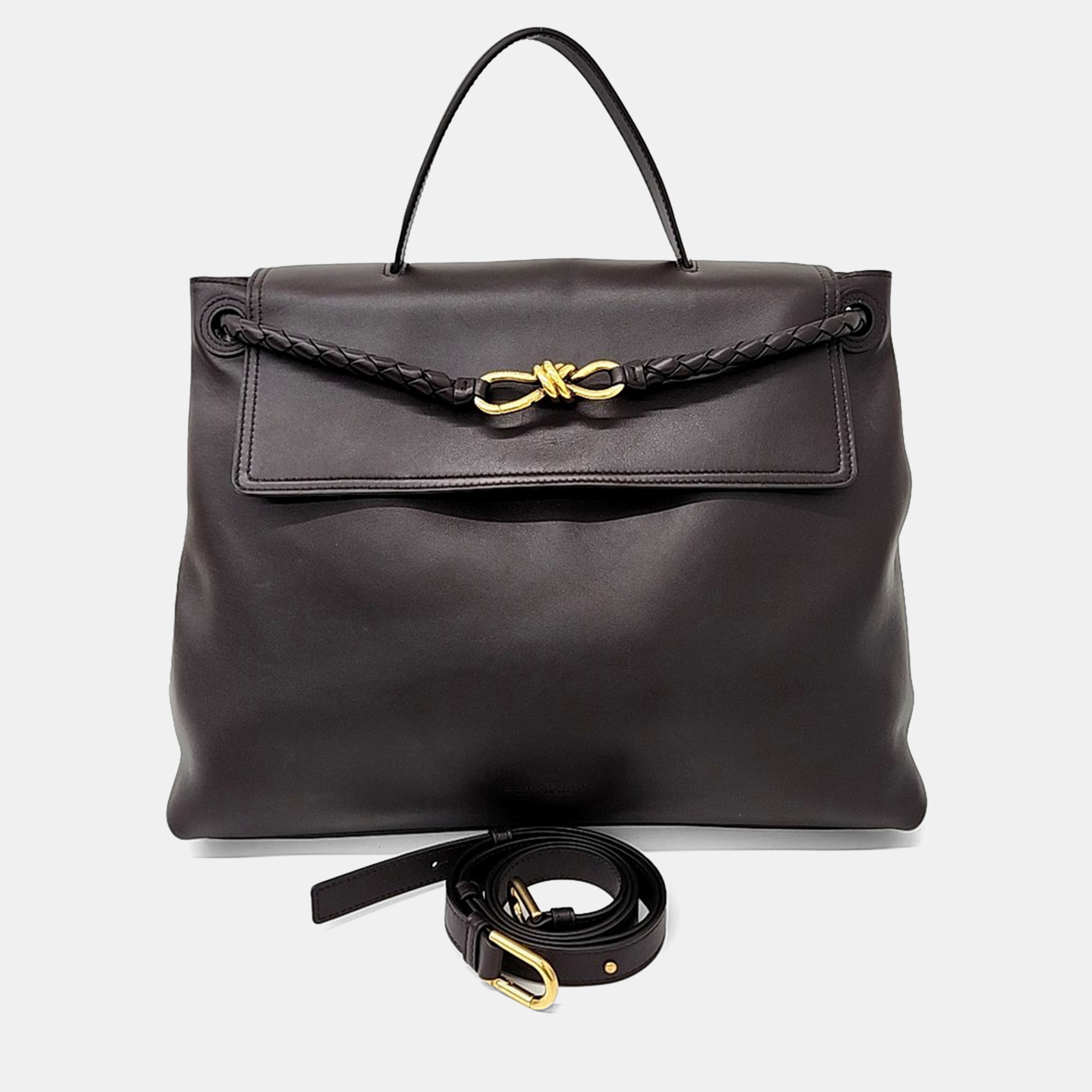 

Bottega Veneta Brown Leather Chao Chao Large Bag