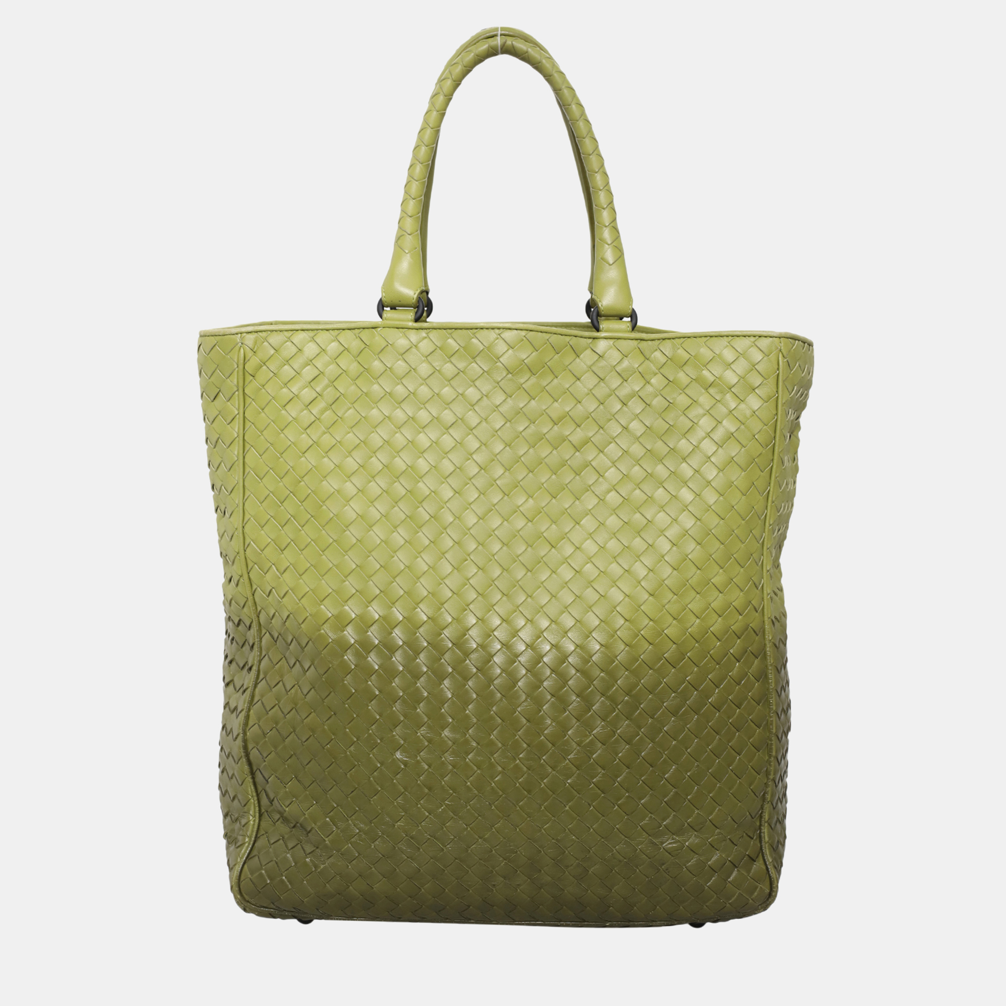 

Bottega Veneta Intrecciato Ombre Tote Bag, Green