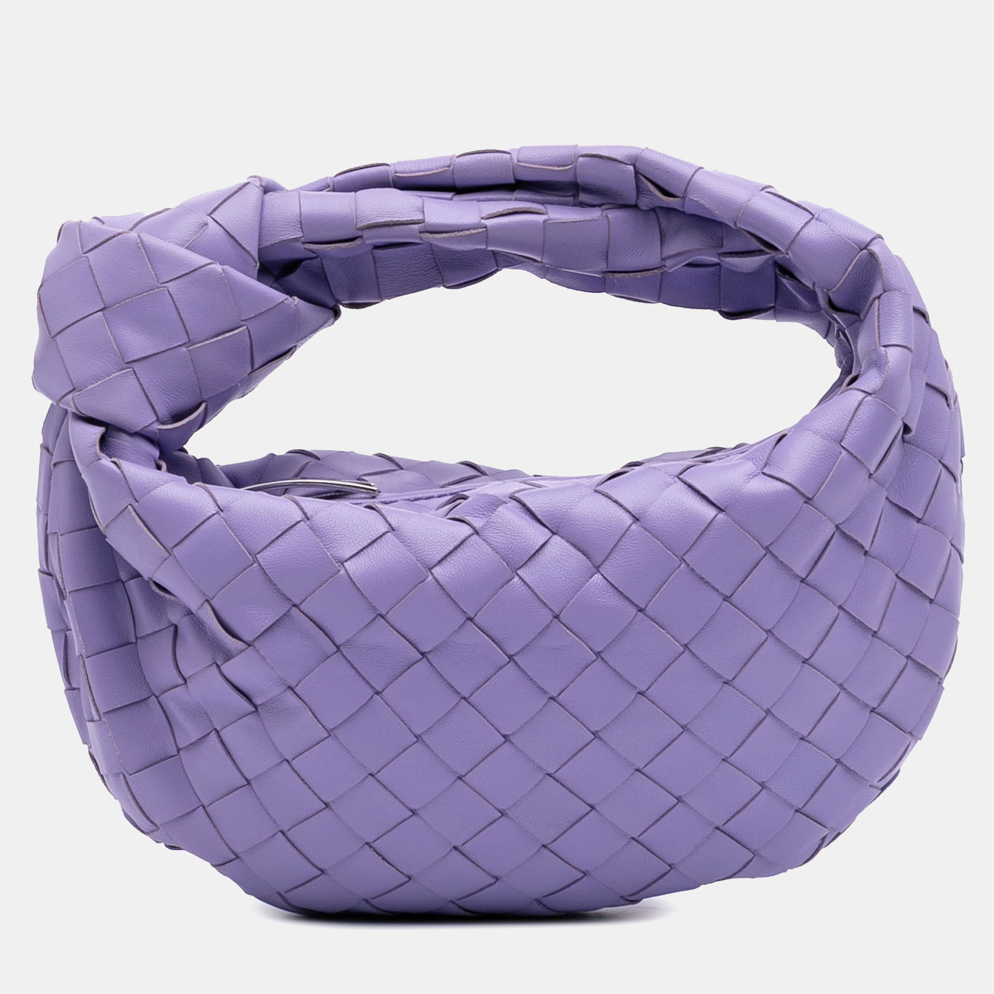 

Bottega Veneta Purple Mini Nappa Intrecciato Jodie