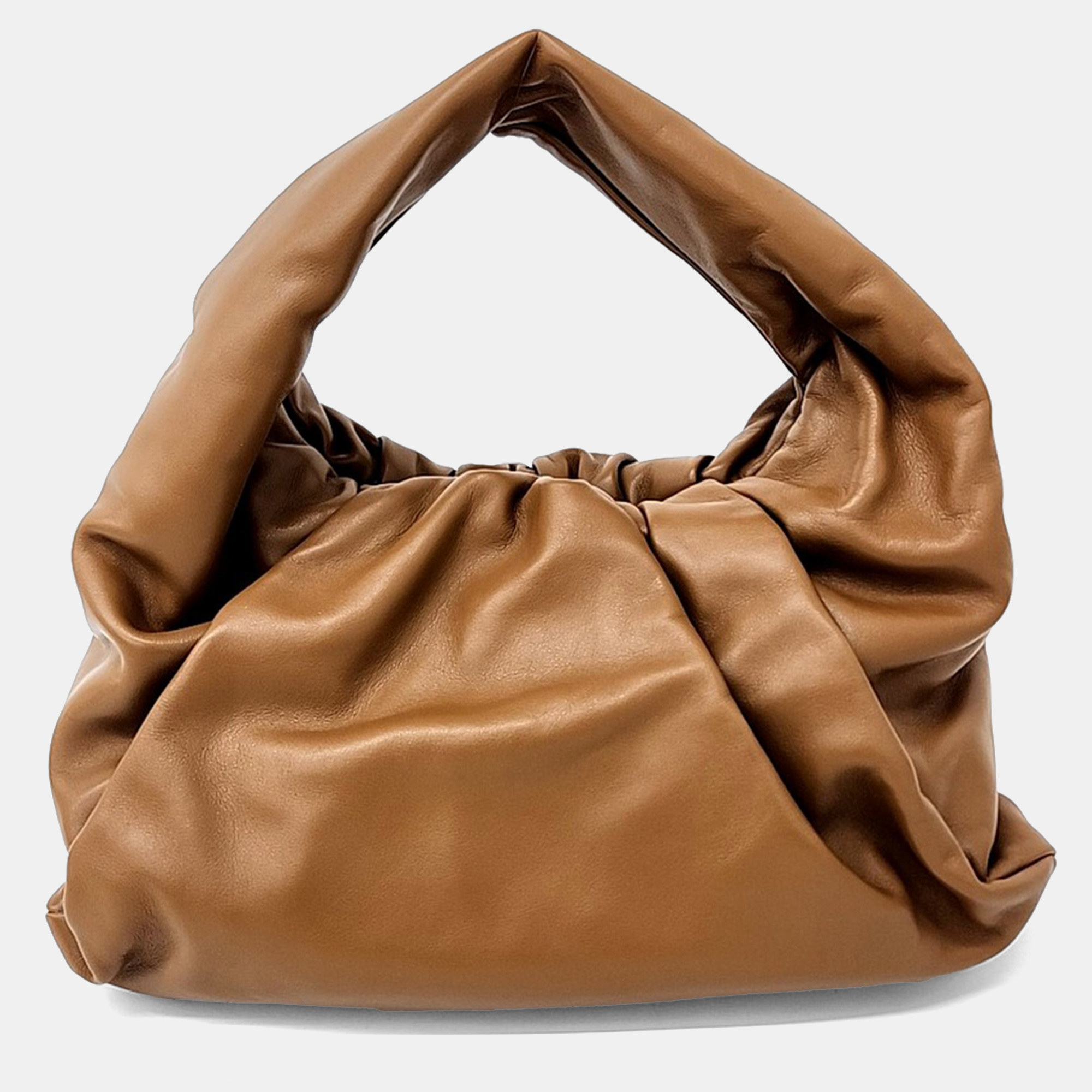 

Bottega Veneta Brown Leather Shoulder Pouch