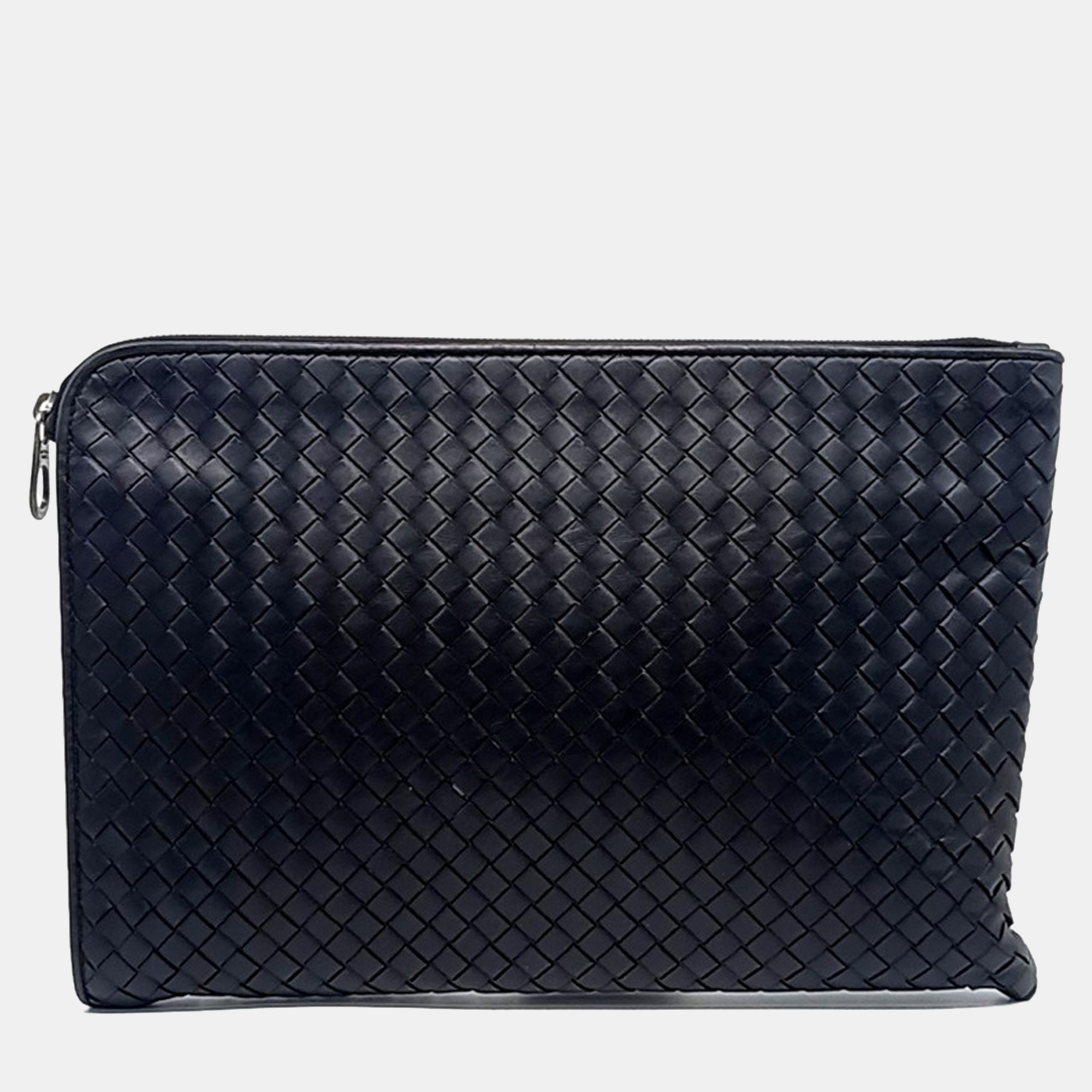 

Bottega Veneta Mesh Black Clutch