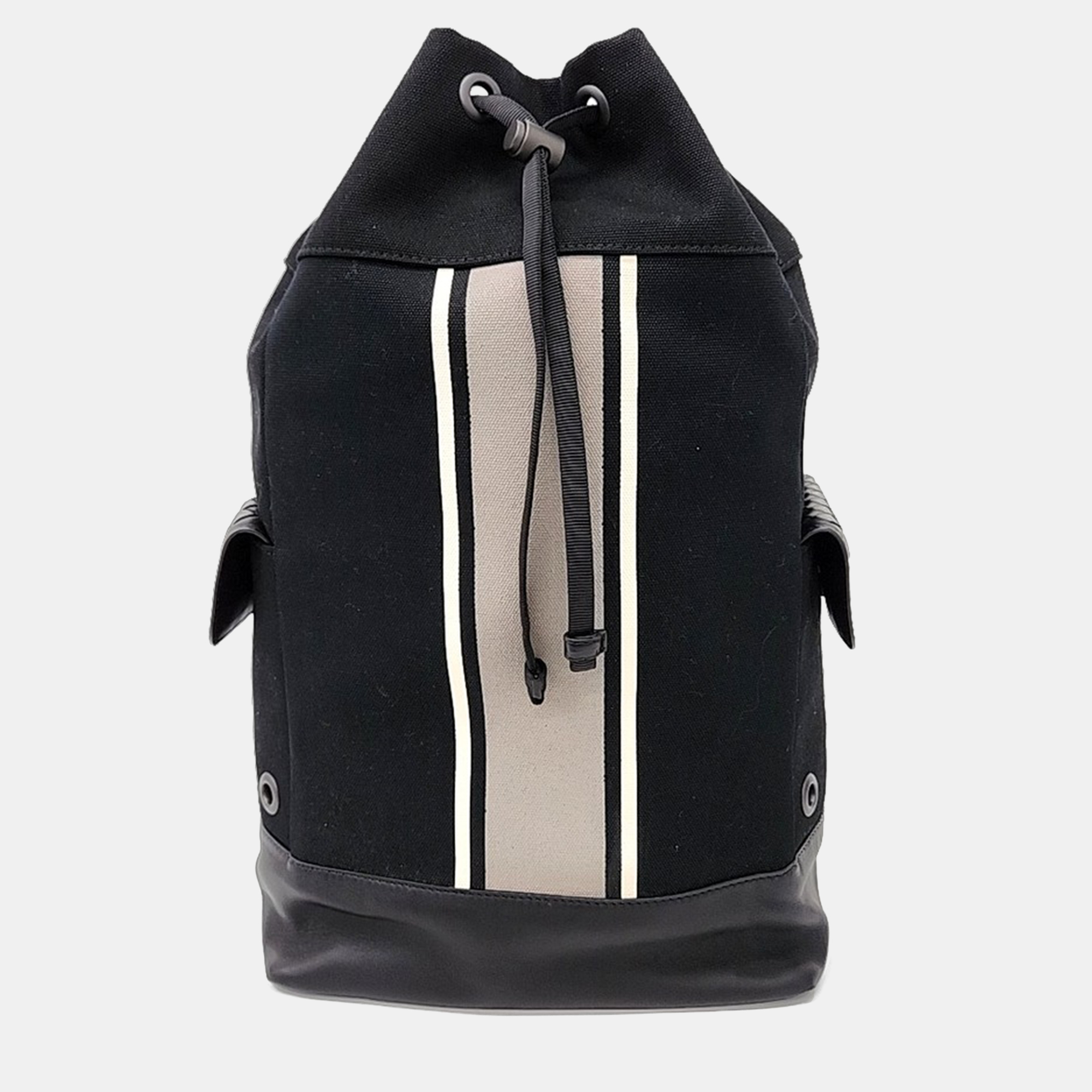 

Bottega Veneta Black Multicolor Fabric Backpack