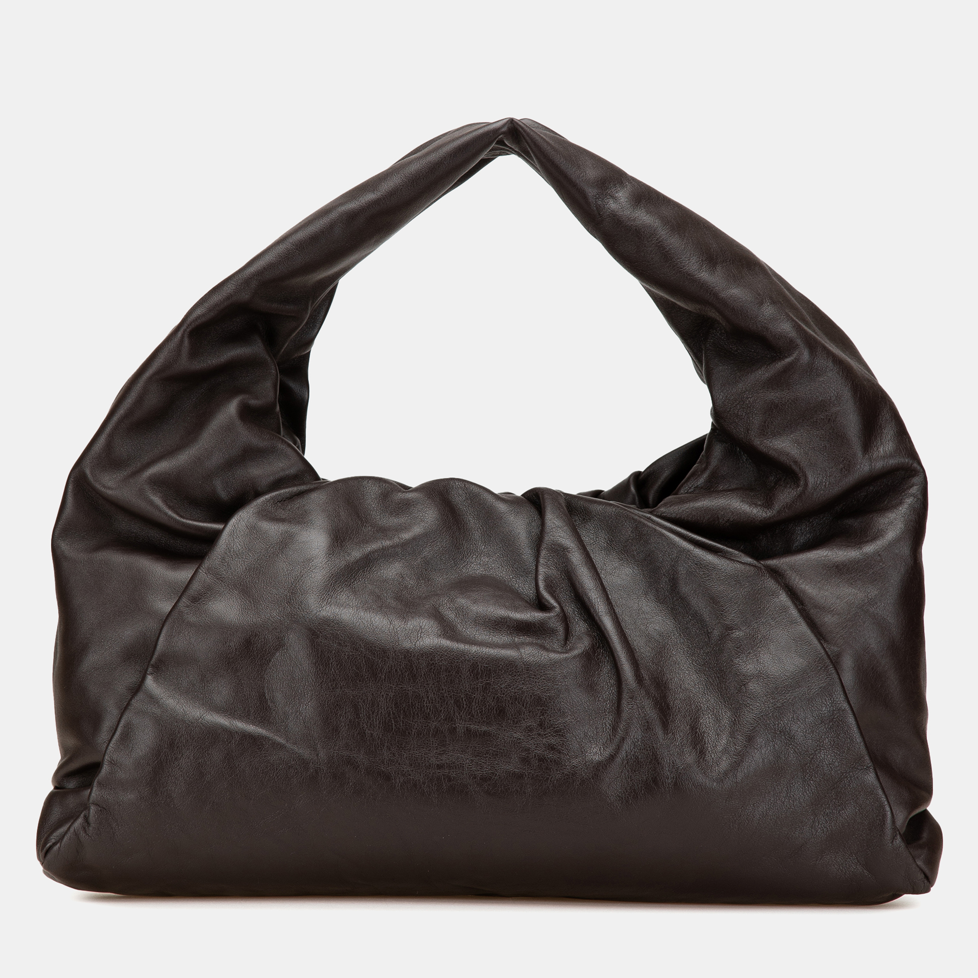 

Bottega Veneta Brown Lambskin The Shoulder Pouch