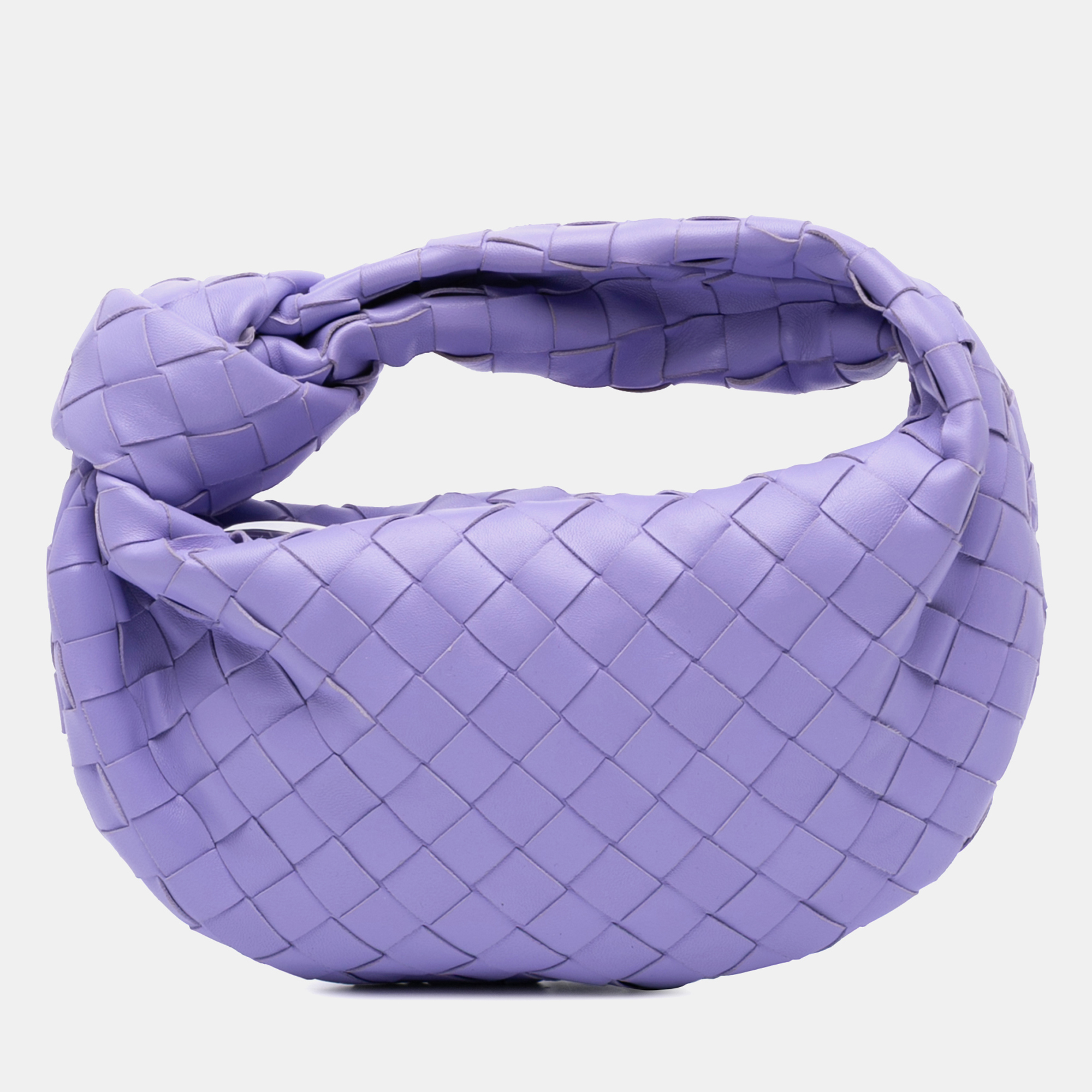 

Bottega Veneta Purple Mini Nappa Intrecciato Jodie